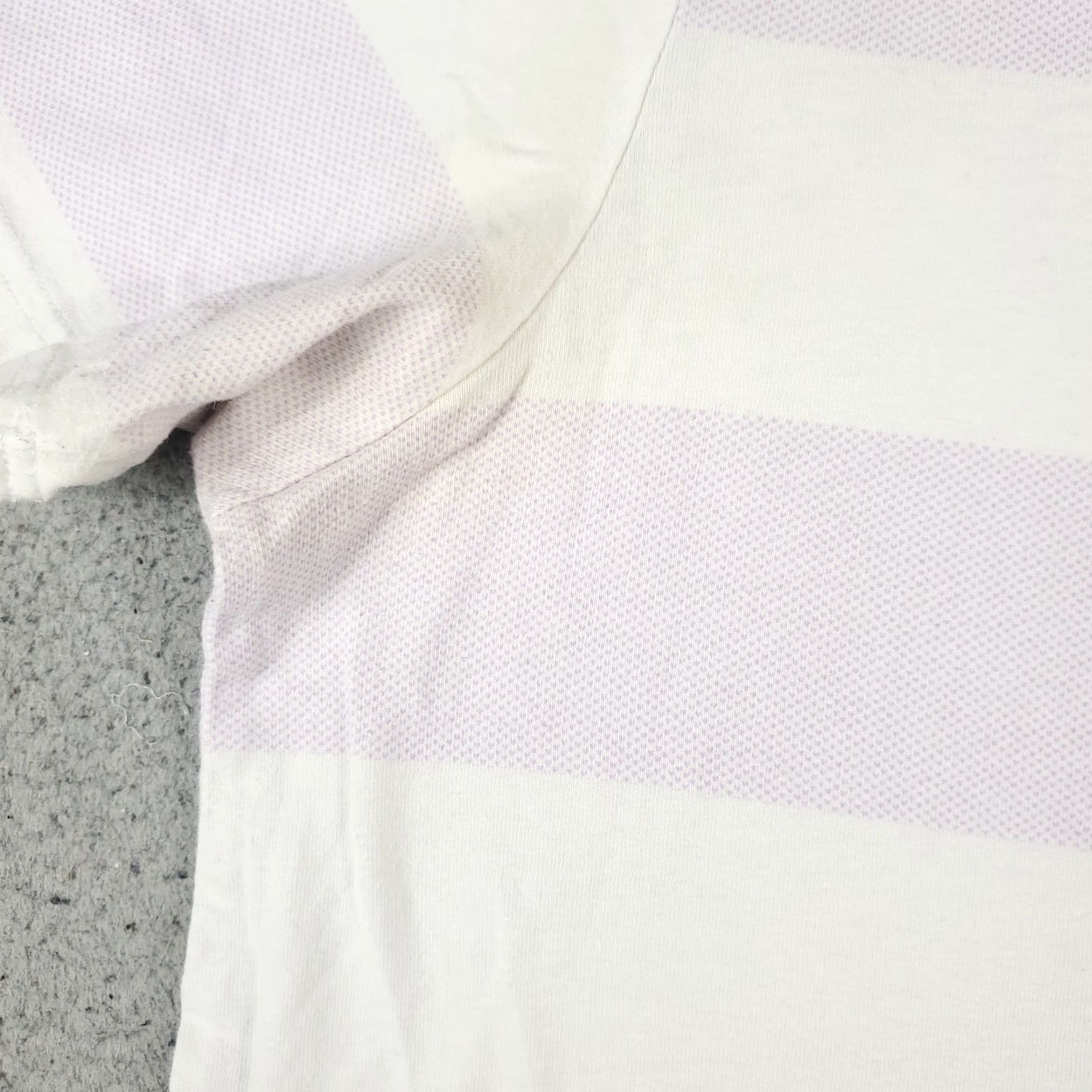 Original Penguin Original Penguin T-Shirt Mens XL Purple White Striped Casual Short Sleeve Size US XL / EU 56 / 4 - 3 Thumbnail