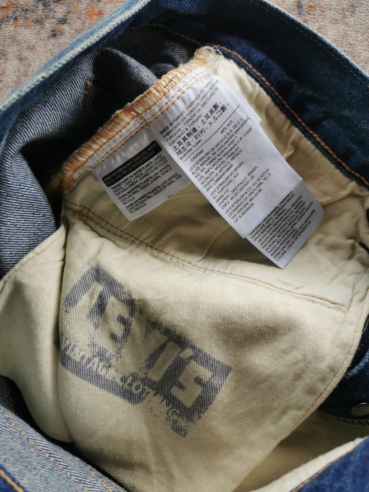 Levi's Vintage Clothing × Self Edge Lvc Levis Vintage Clothing Lot 503BXX Selvedge Denim Jeans Size US 27 - 8 Thumbnail