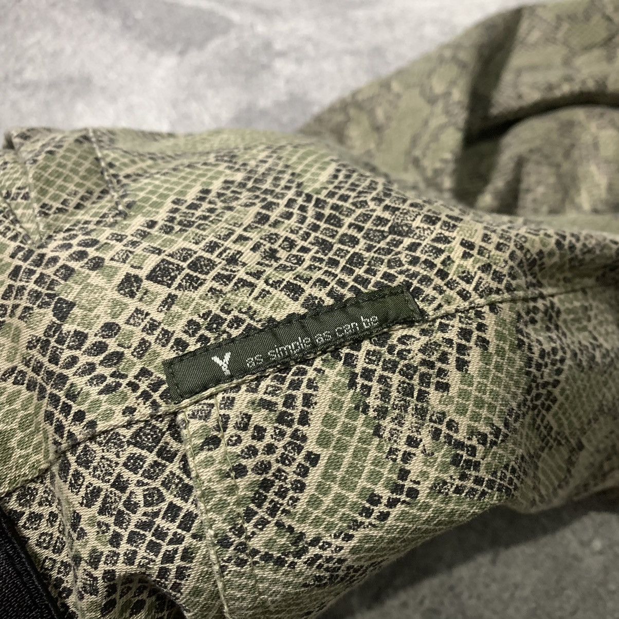 Yohji Yamamoto SNAKESKIN PYTHON LEGGINGS YOHJIYAMAMOTO IFSIXWASNINE STYLE Size US 30 / EU 46 - 10 Thumbnail