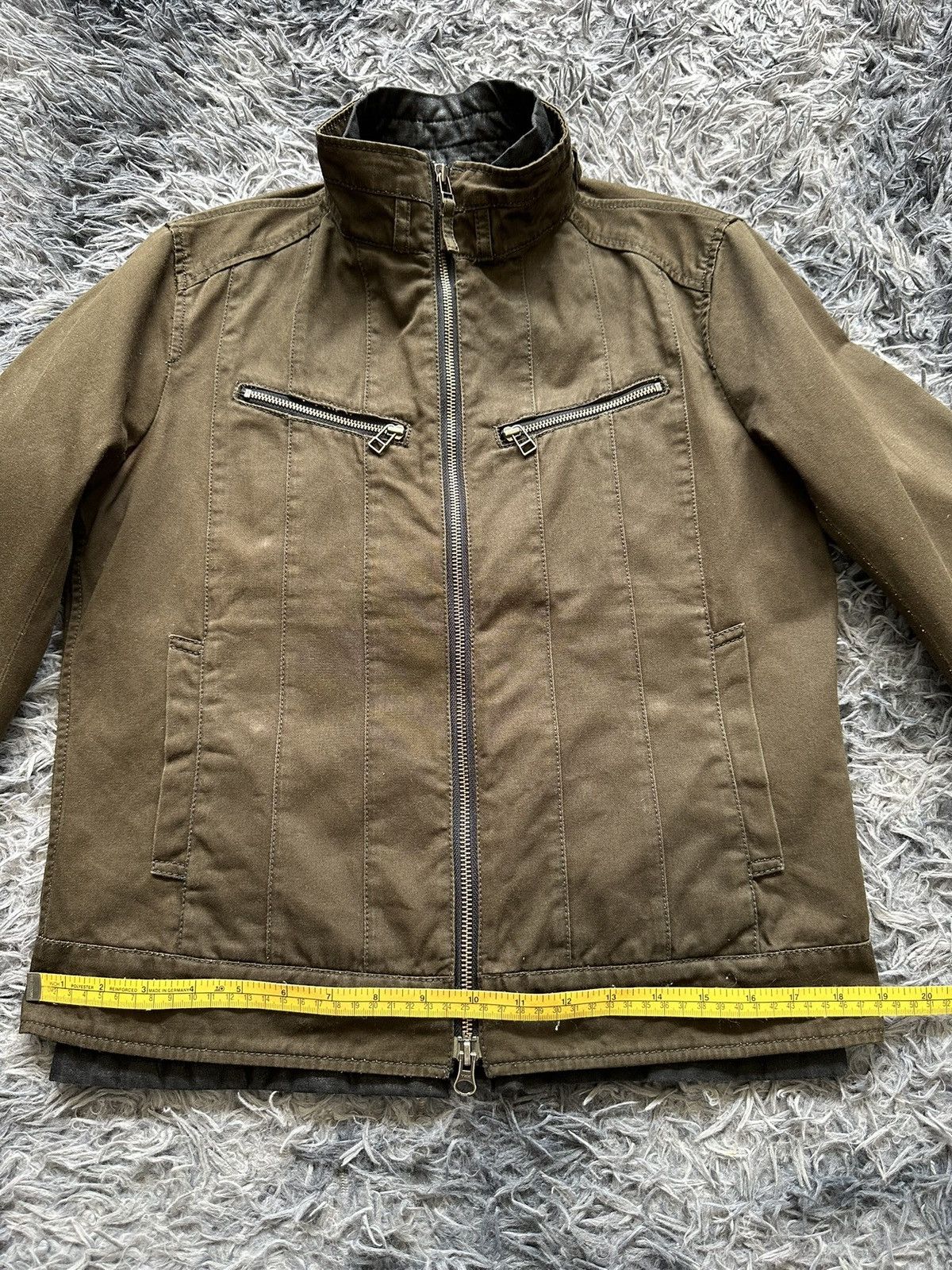 Michel Klein 00's MK Homme J-rock double zipper rider jacket Size US S / EU 44-46 / 1 - 12 Thumbnail