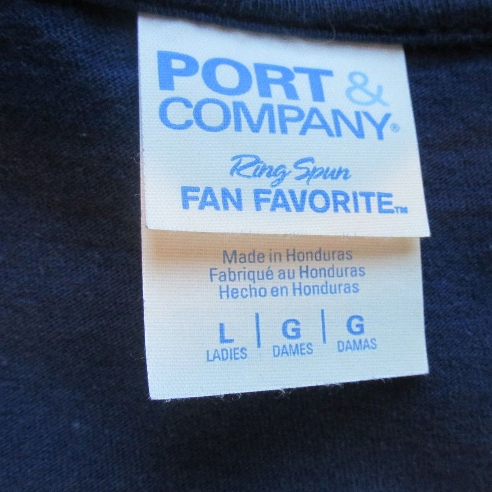Other Port & Company 18 Years November 2002 Short Sleeve Shirt Size L / US 10 / IT 46 - 2 Thumbnail