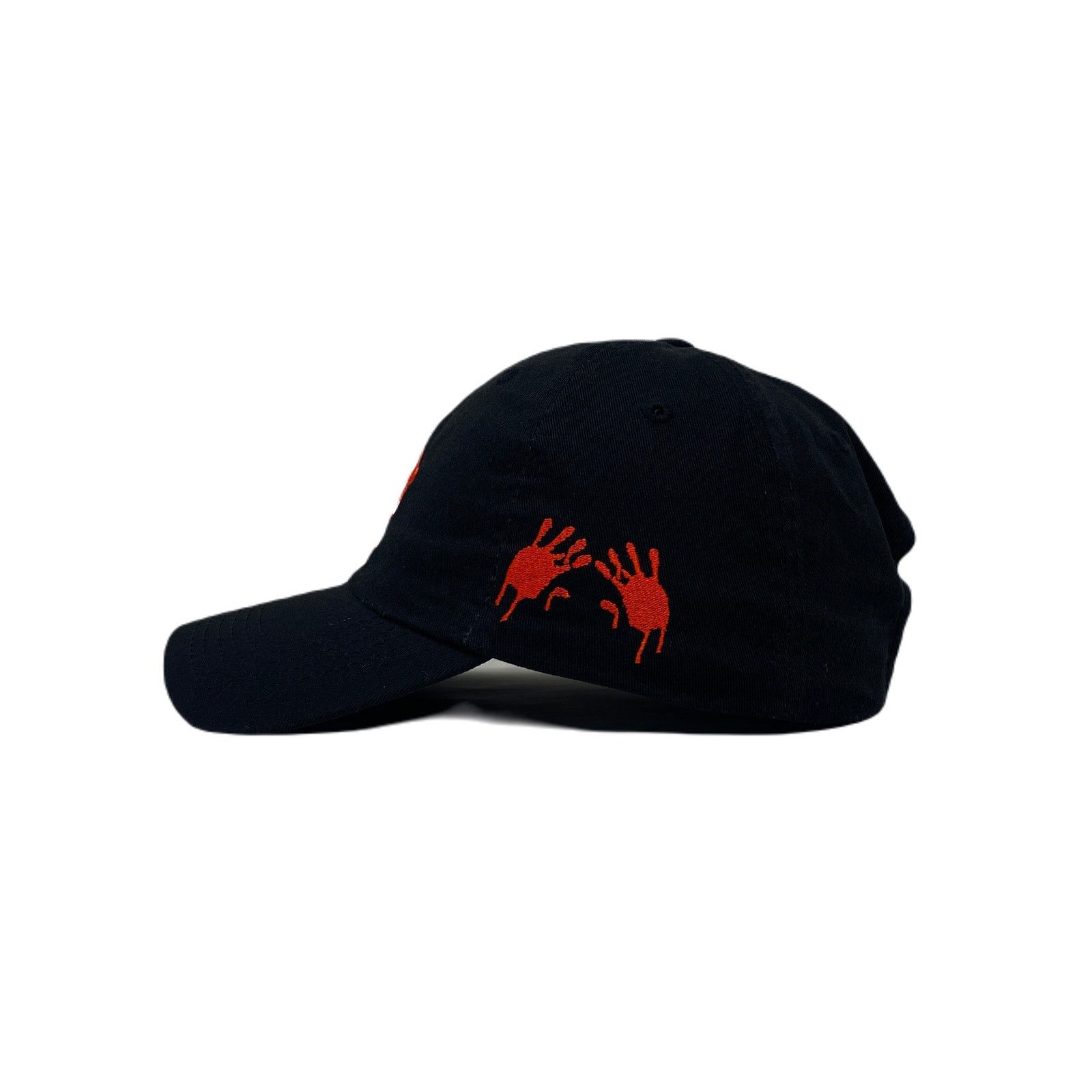 Other Los Angeles LA Anarchy Bloody Hands Slouch Dad Hat Size ONE SIZE - 6 Thumbnail