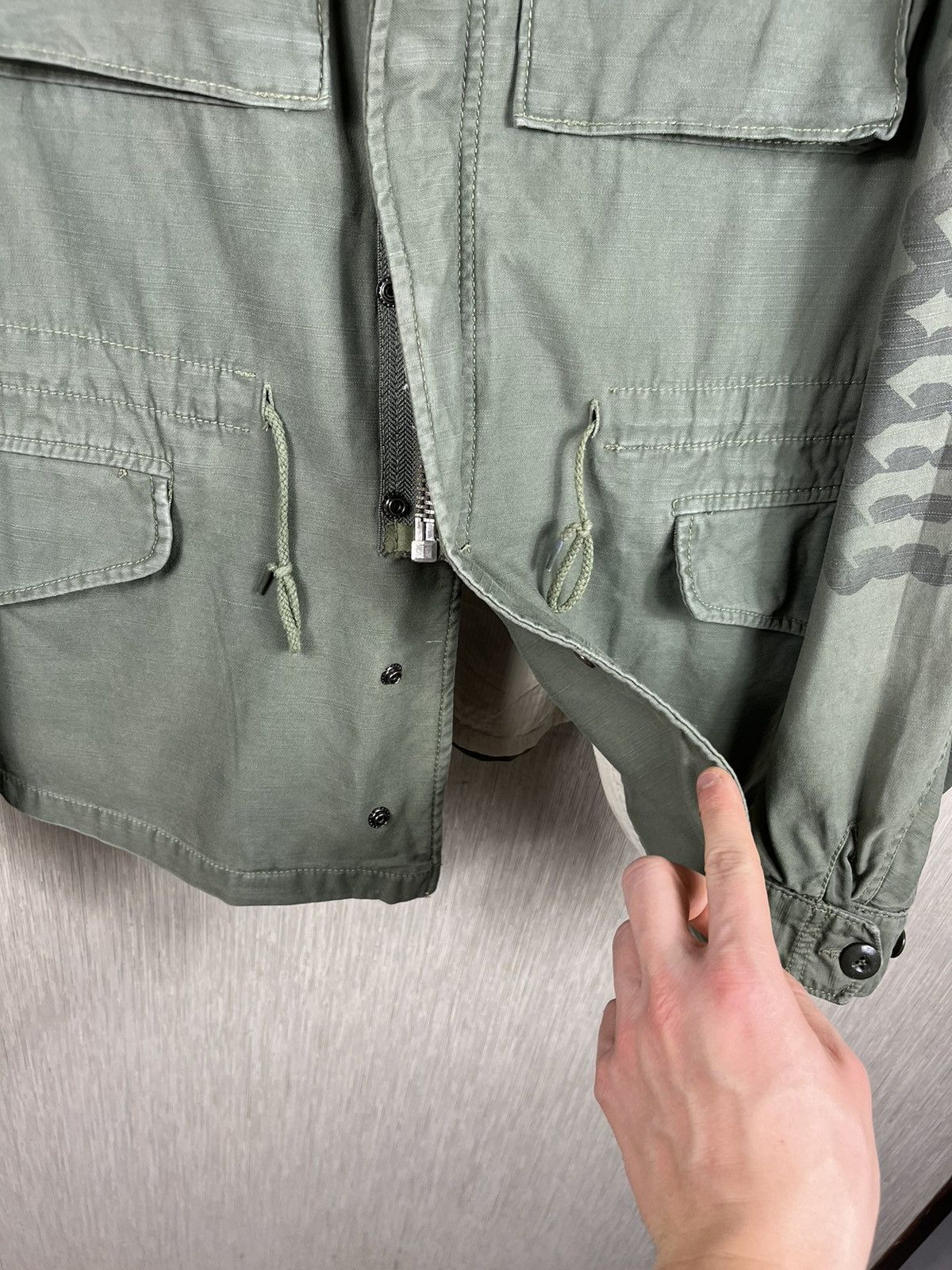 Designer Rag recycle military cobra multipocket jacket hannidal patch Size US M / EU 48-50 / 2 - 14 Thumbnail