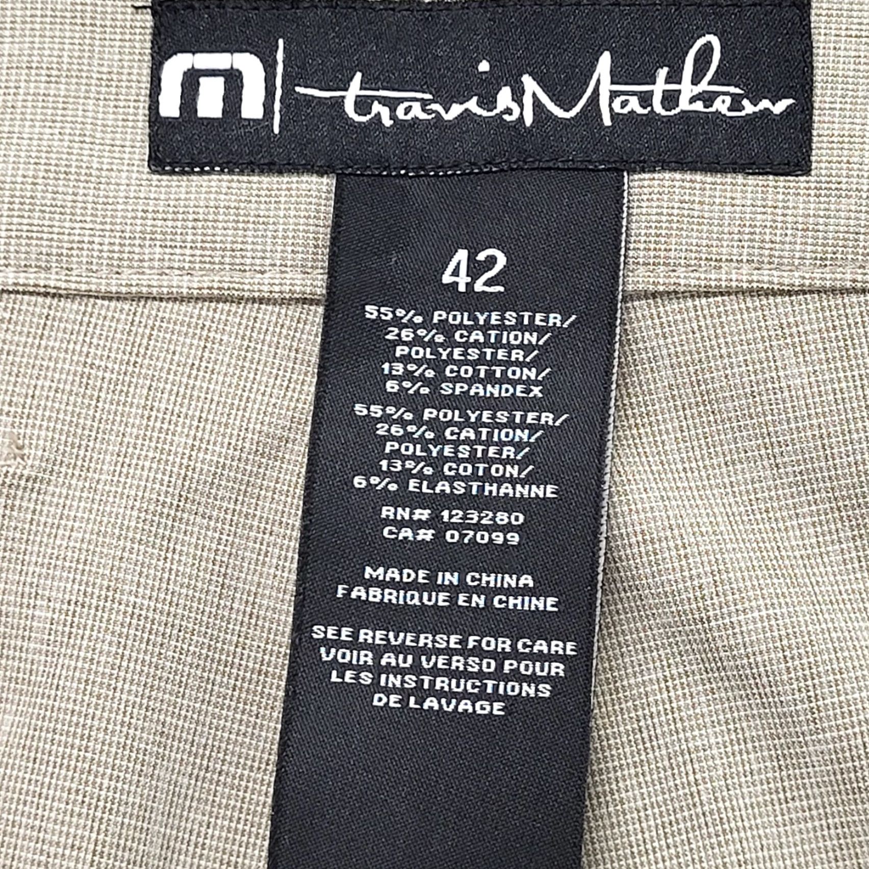 TravisMathew Travis Mathew Beck Shorts Men’s 42 Golf Chino Tan Be ck? Size US 42 / EU 58 - 2 Thumbnail