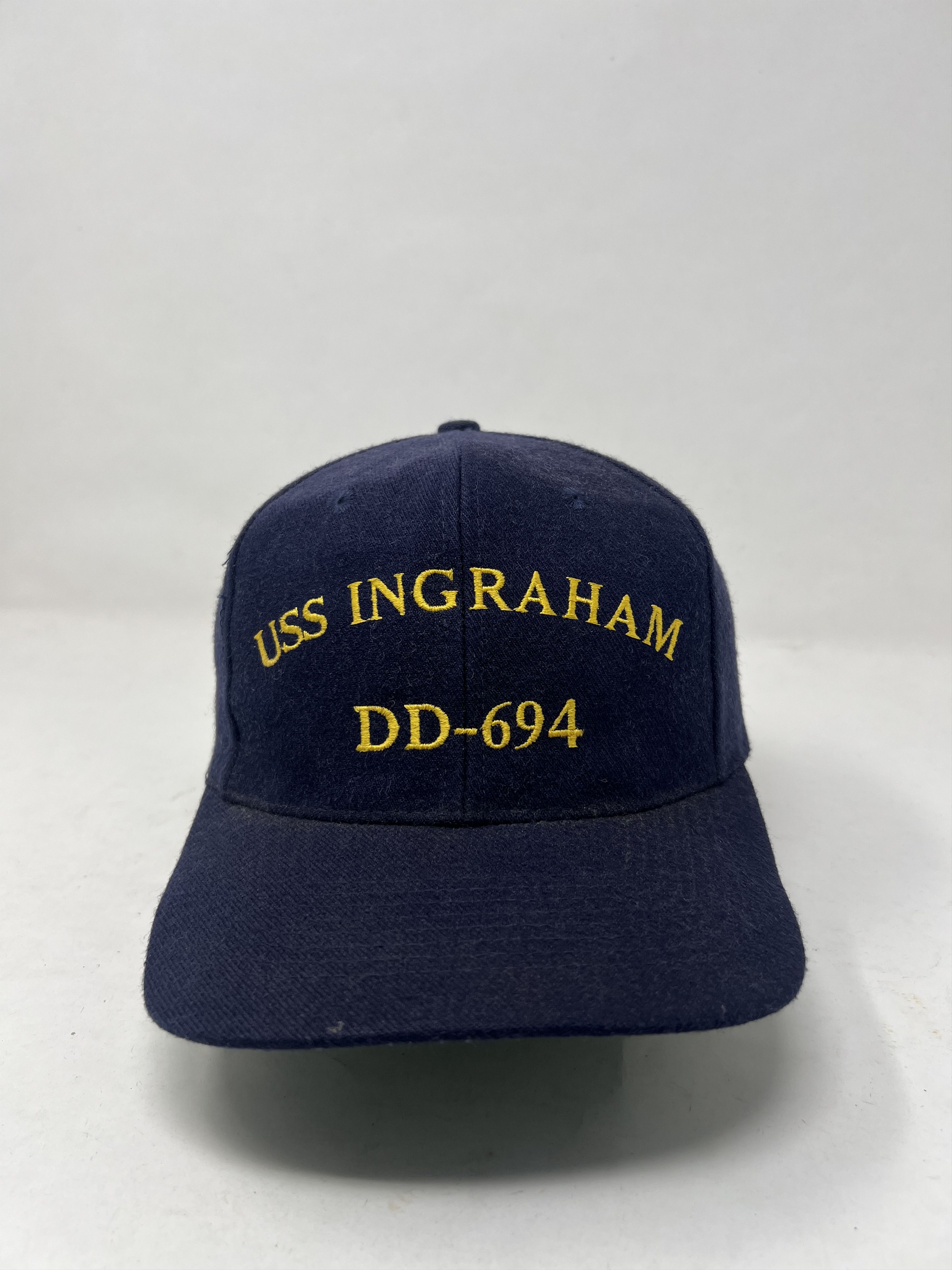 Vintage USS Ingraham Wool Snapback Hat Size ONE SIZE - 10 Thumbnail