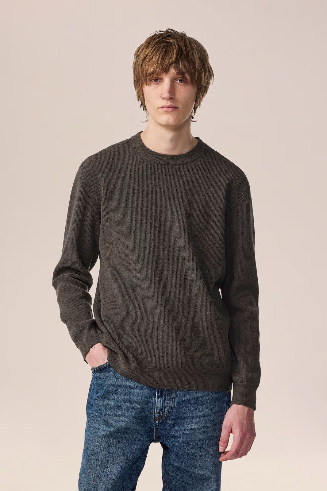 NN07 NN07 DANNY RIBBED SWEATER $225 NEW Size US L / EU 52-54 / 3 - 1 Thumbnail