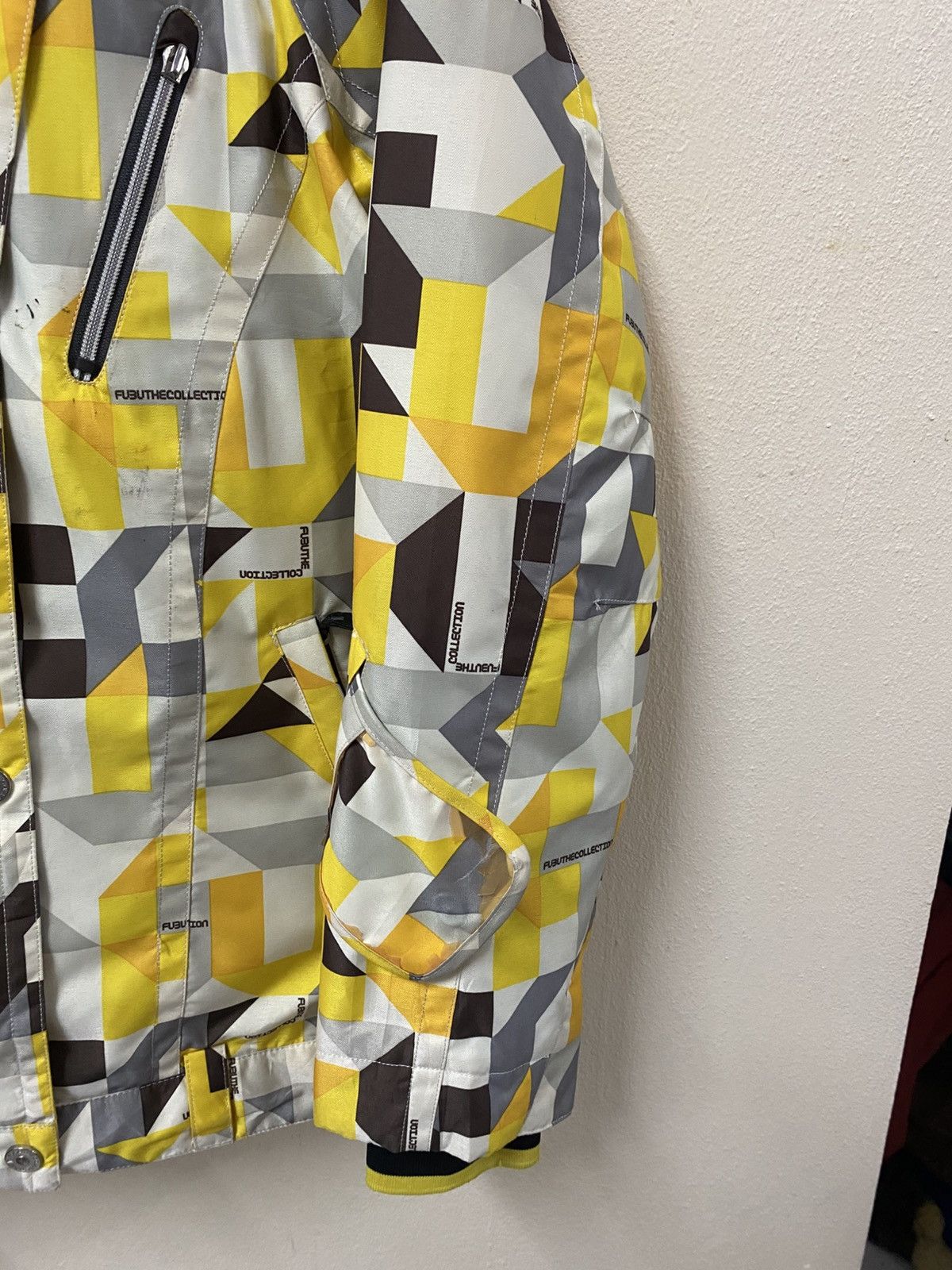 Fubu FUBU The Collection Geometric Pattern Ski Jacket Size US M / EU 48-50 / 2 - 4 Thumbnail