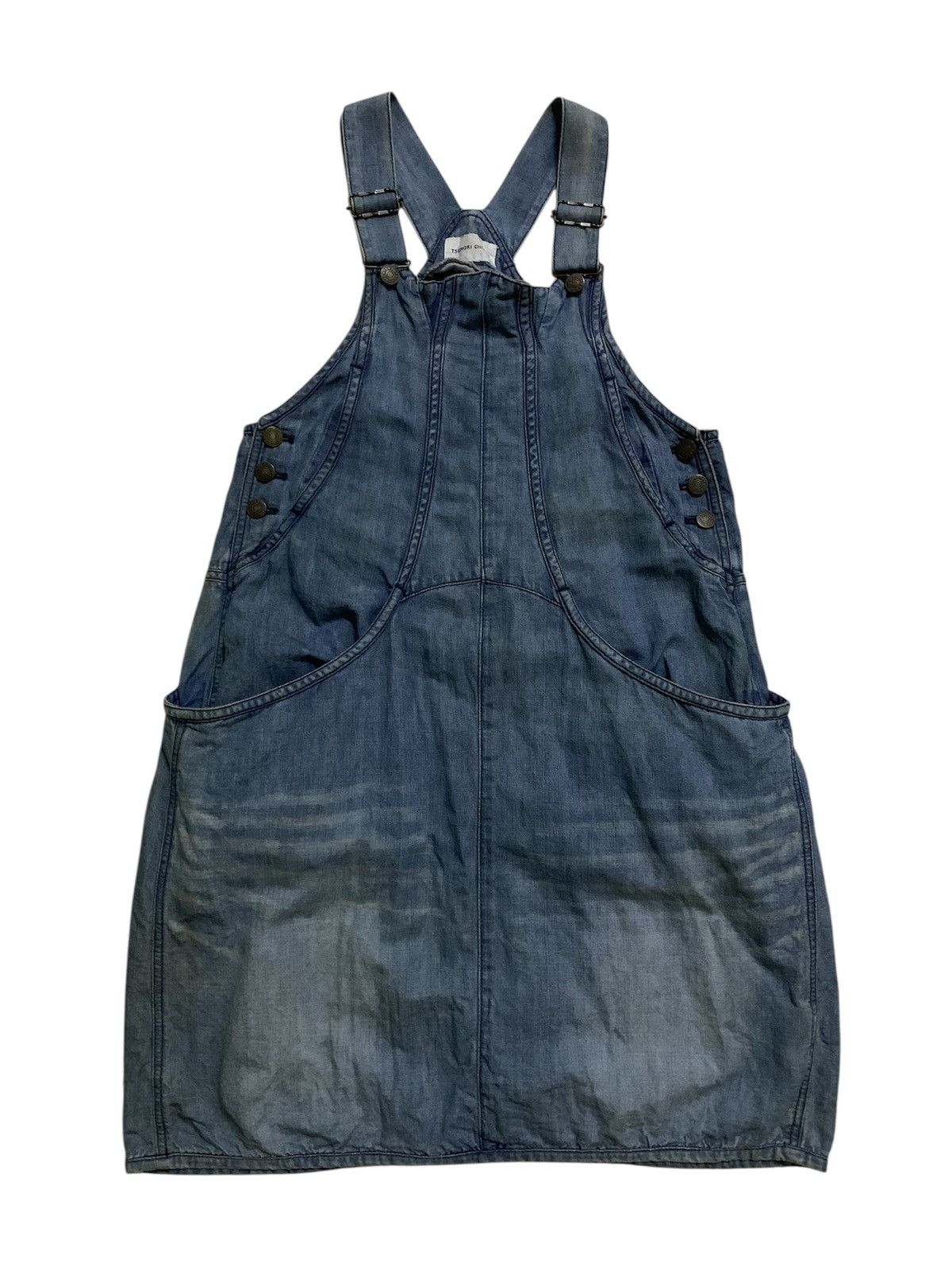 Tsumori Chisato 💥Vtg Tsumori Chisato Issey Miyake Jumpsuit Denim Size S / US 4 / IT 40 - 1 Thumbnail