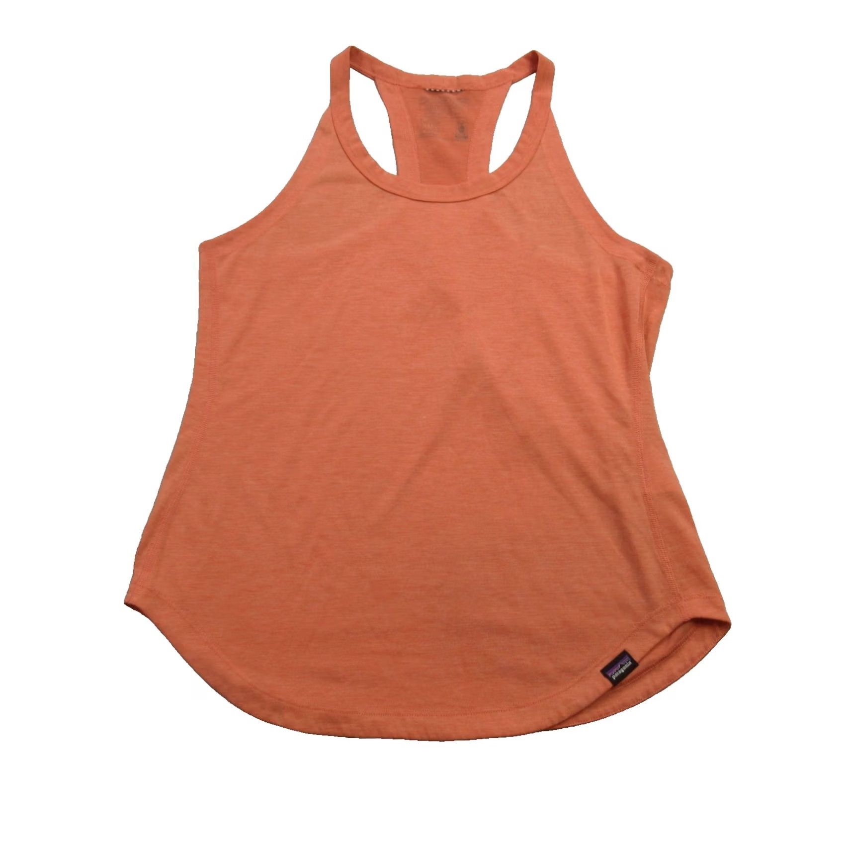 Patagonia Patagonia Womens XS Sleeveless Shirt Orange Casual Crew Neck Lightweight Polyester Knit Rustic Outdoor Tank Size XS / US 0-2 / IT 36-38 - 2 Thumbnail