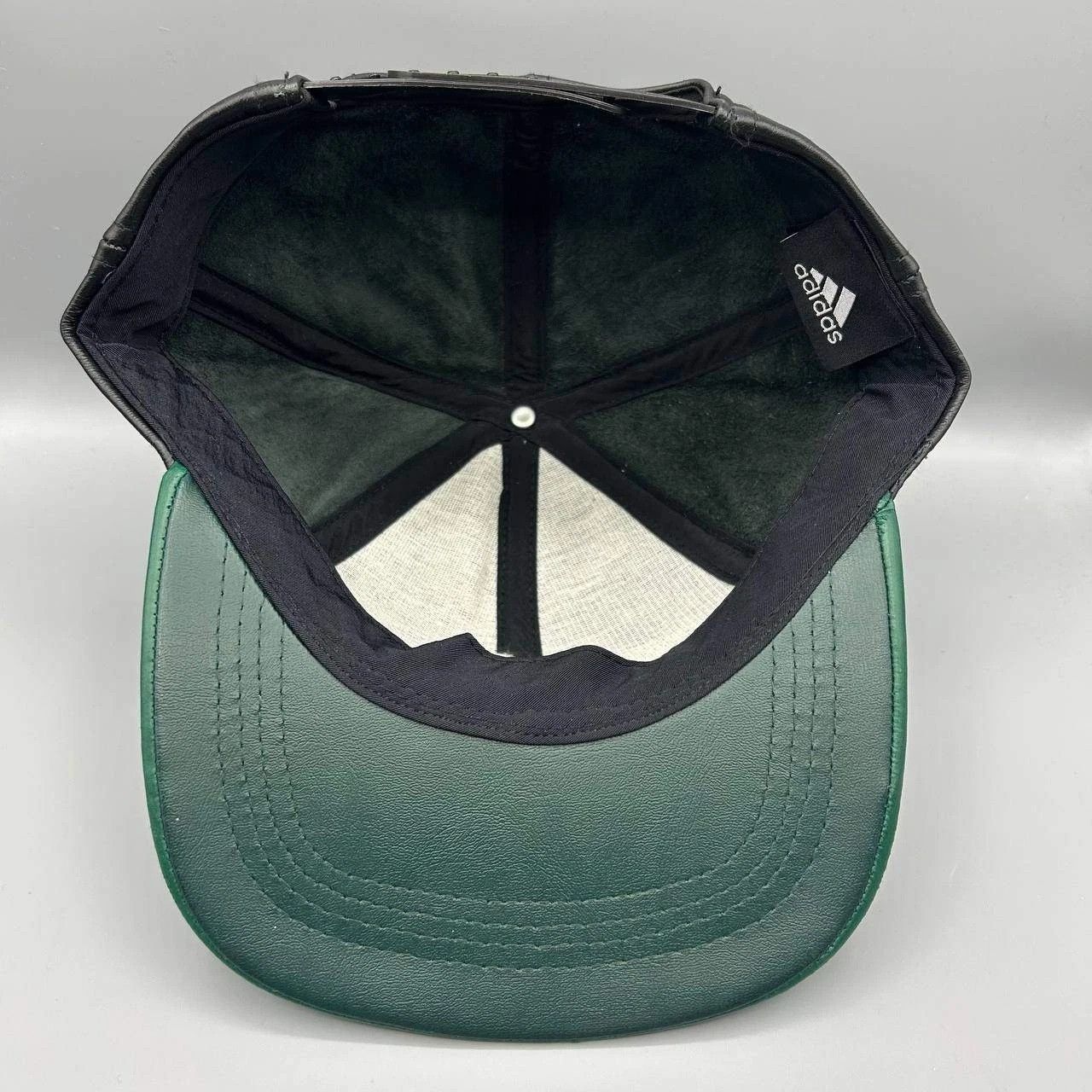 Adidas Boston Celtics NBA Hat Men Leather Adidas Snap Back Cap Size ONE SIZE - 2 Thumbnail