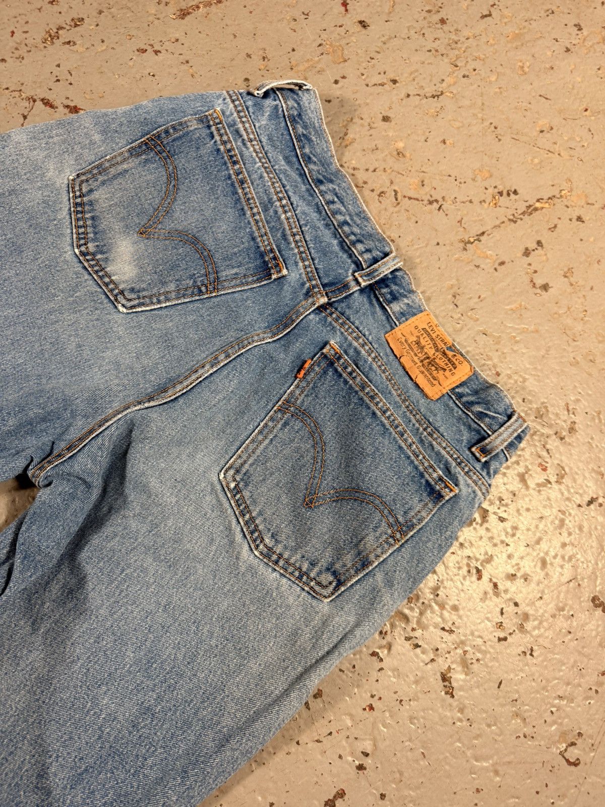 Levi's Vintage Classic Cropped Orange Tag Levi Denim Pants Size US 30 / EU 46 - 4 Thumbnail