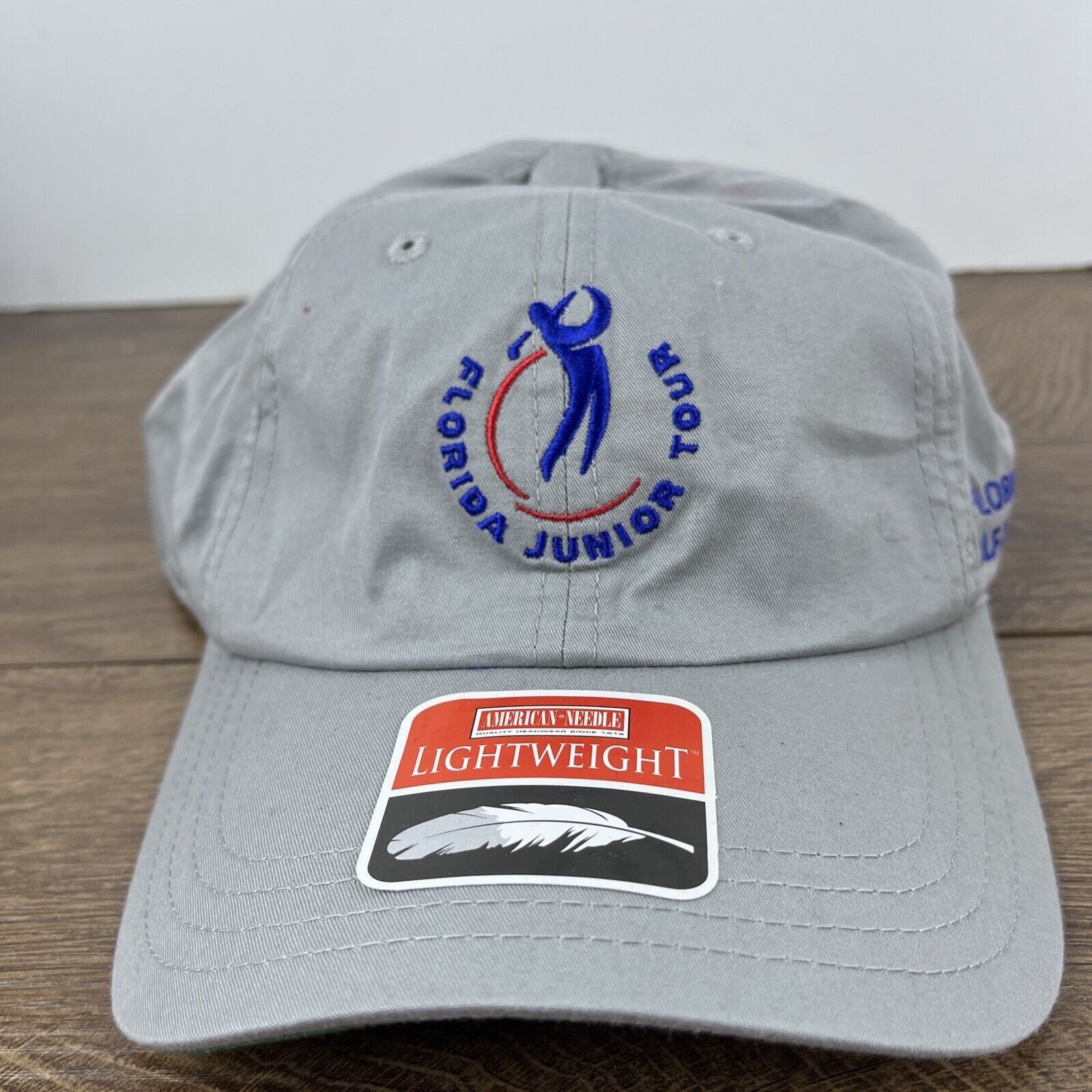 American Needle Florida State Golf Association Hat Gray Hat Adjustable Gray Size ONE SIZE - 6 Thumbnail
