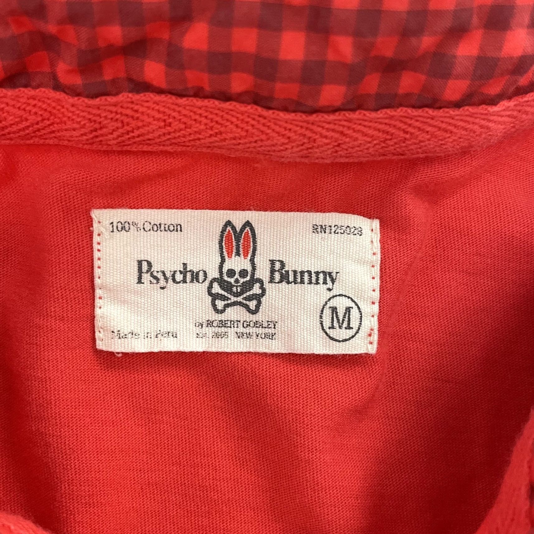 Psycho Bunny VINTAGE Psycho Bunny Polo Shirt Adult Medium Pink Cotton Short Sleeve Mens Preppy Golf 90s Size US M / EU 48-50 / 2 - 7 Thumbnail