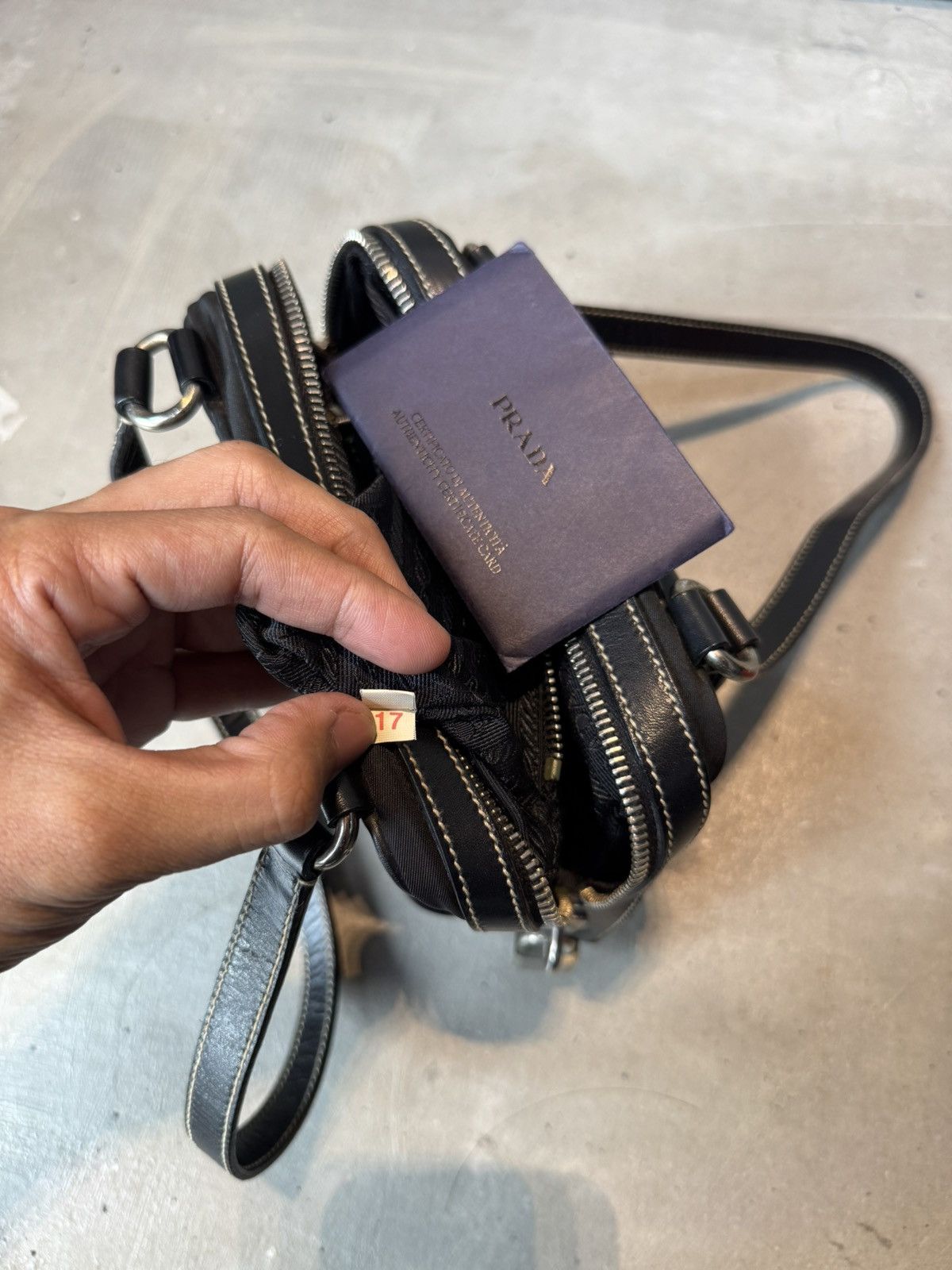 Prada Prada - Vintage - Mini Handbag - (RARE) Size ONE SIZE - 13 Thumbnail