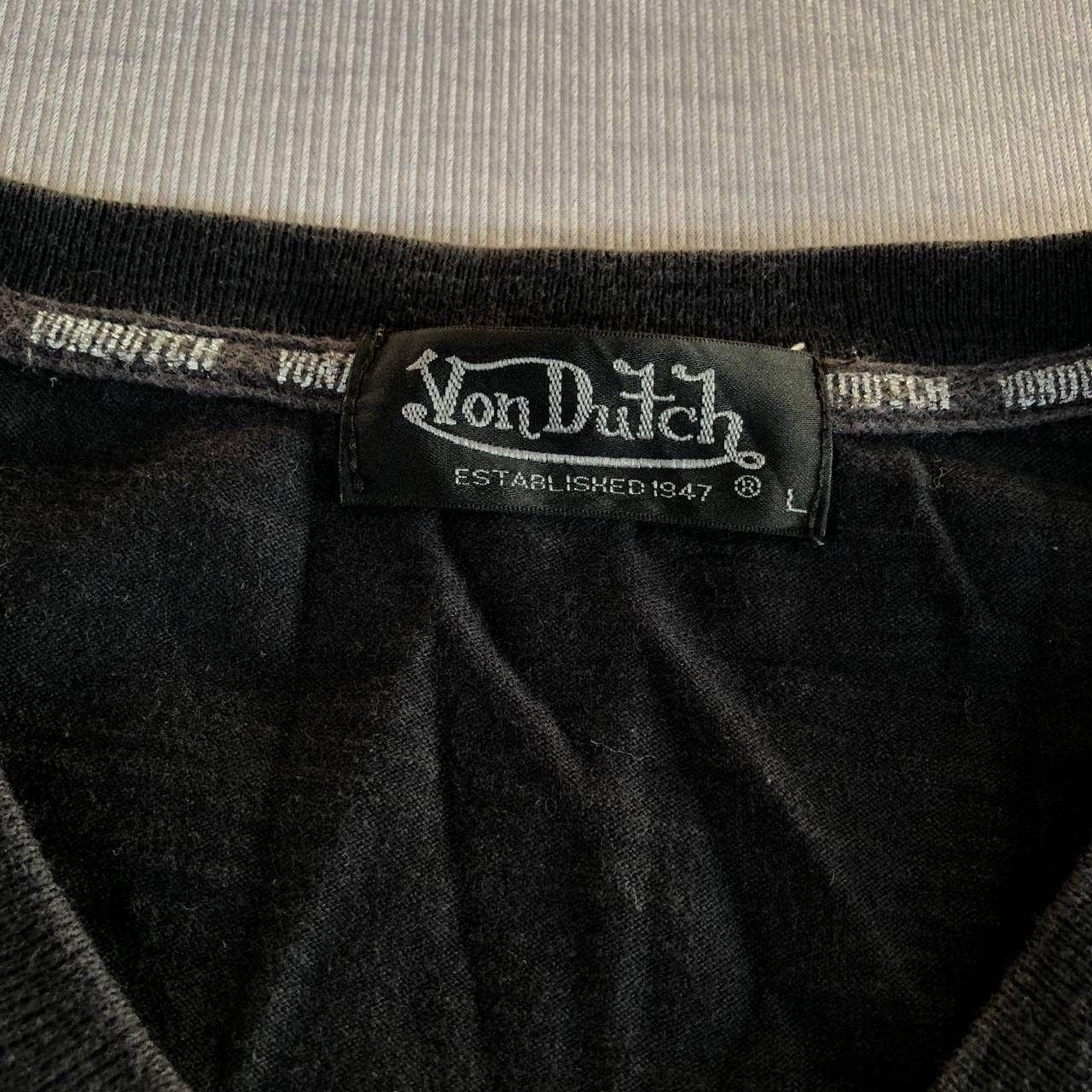 Von Dutch Rare Vintage Von Dutch Embroidered Logo Tees Size US M / EU 48-50 / 2 - 7 Thumbnail