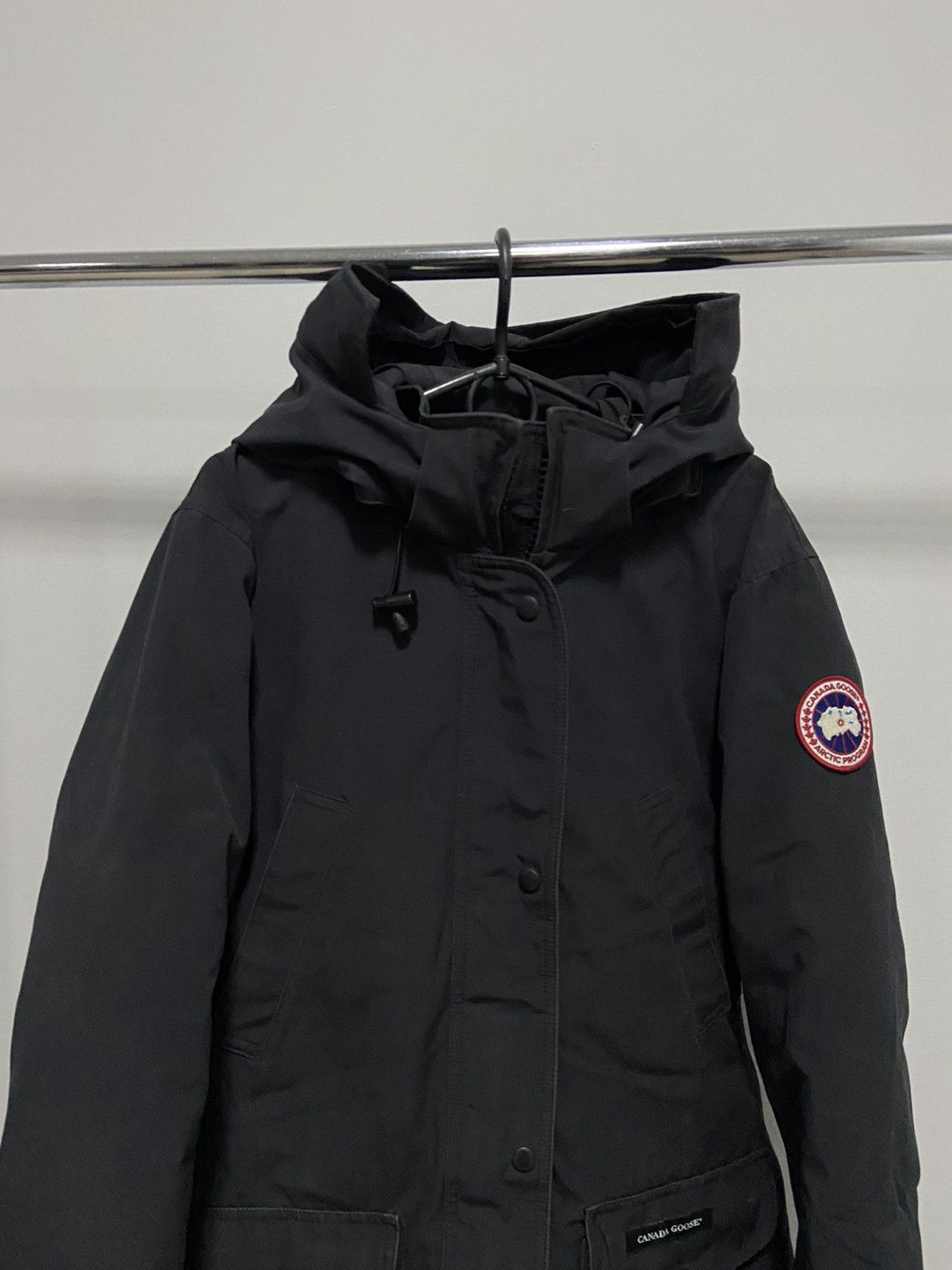 Canada Goose × Vintage Canada Goose trillium Jacket Hood Vintage Puffer Size L / US 10 / IT 46 - 2 Thumbnail