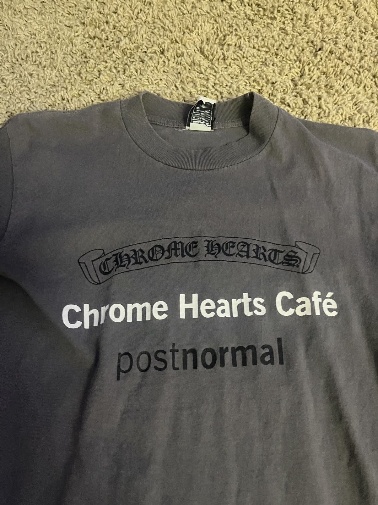Chrome Hearts Chrome hearts cafe vintage t shirt Size US S / EU 44-46 / 1 - 2 Thumbnail
