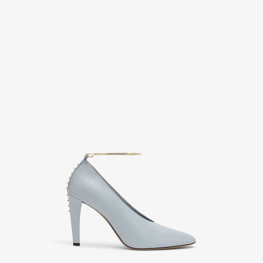 Fendi o1s1wg110425 Mules in Grey Size US 8 / IT 38 - 1 Thumbnail