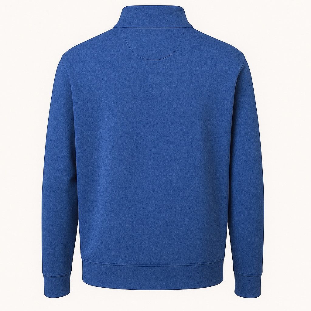 Izod IZOD Quarter-Zip Blue Pullover Sweater Men’s XL Stretch Size US XL / EU 56 / 4 - 3 Thumbnail