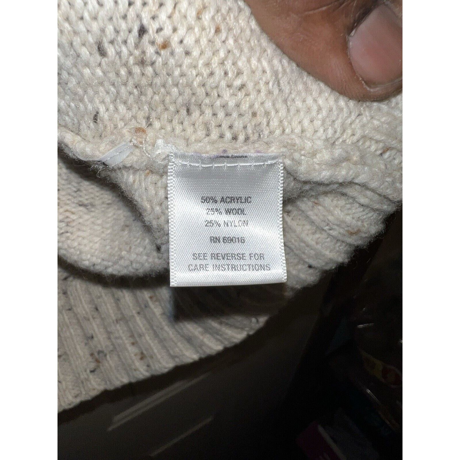 Other Studio Works Sweater Women’s Size Petite Medium Beige Size M / US 6-8 / IT 42-44 - 5 Thumbnail