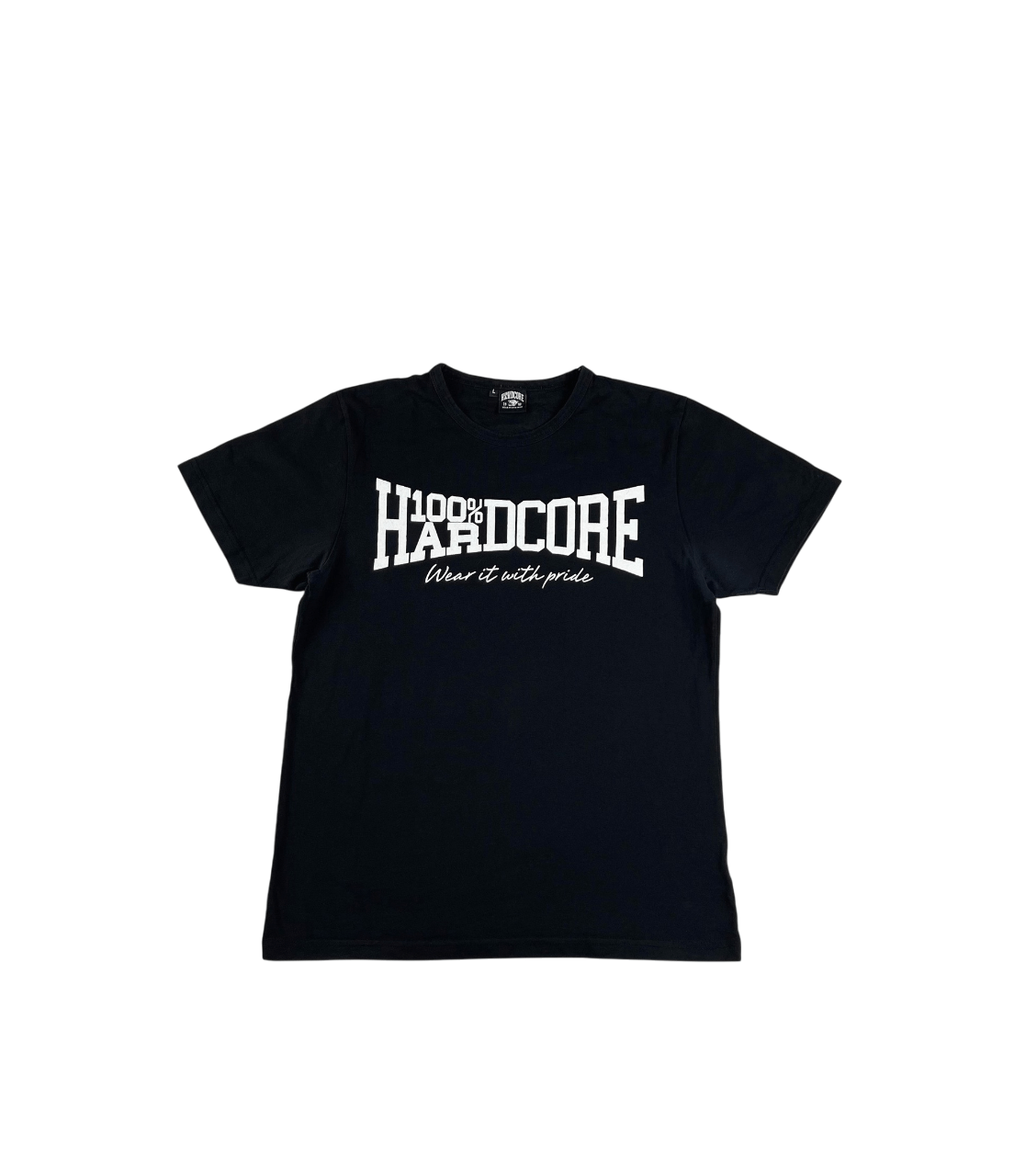 Vintage 100% Hardcore T-shirt L Size US L / EU 52-54 / 3 - 1 Thumbnail