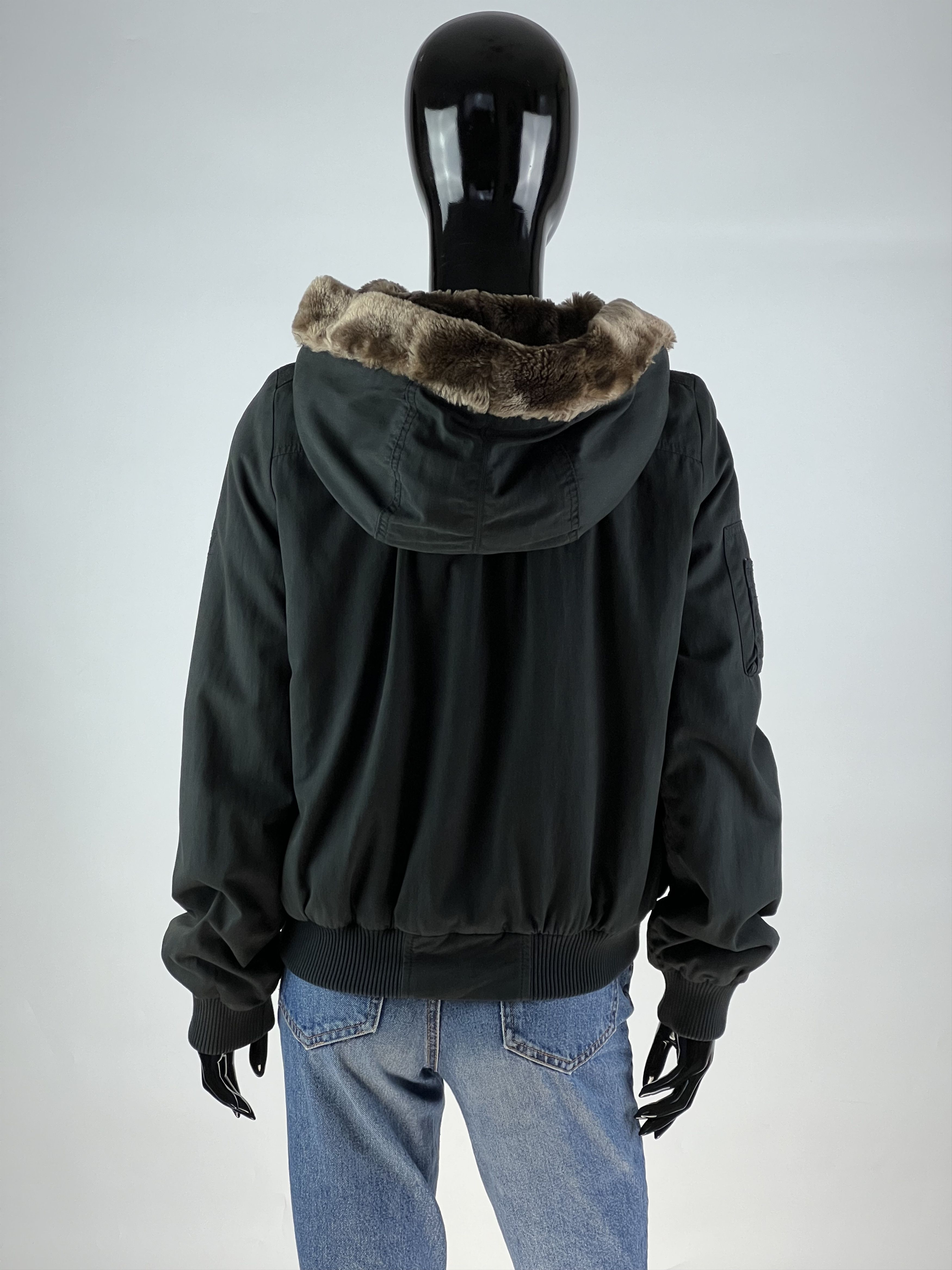 Zadig & Voltaire Zadig & Voltaire Women's Black Jacket Size S Lined Faux Fir Size S / US 4 / IT 40 - 4 Thumbnail
