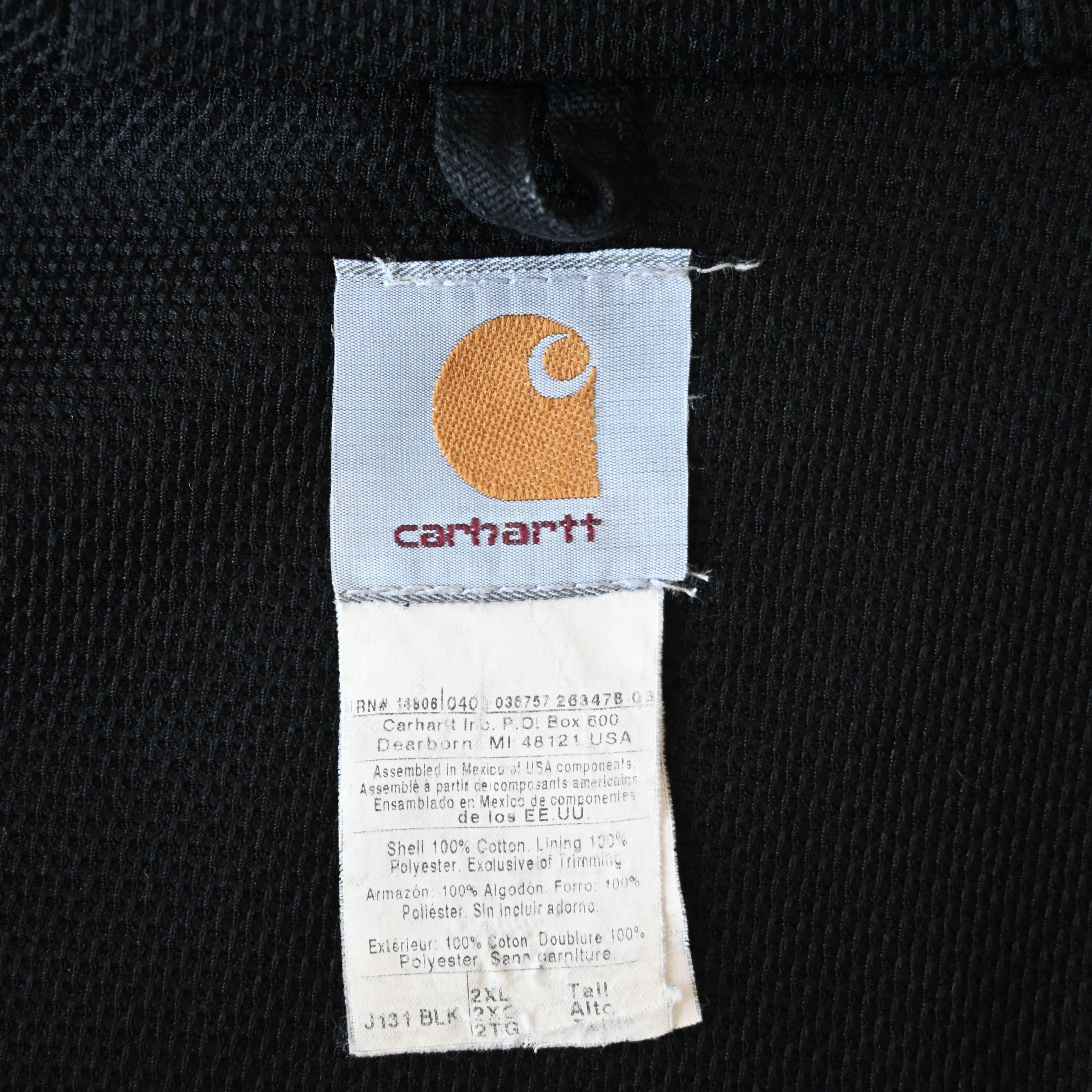 Carhartt Vintage Carhartt Active Jacket, black duck, made in Mexico Size US XXL / EU 58 / 5 - 12 Thumbnail