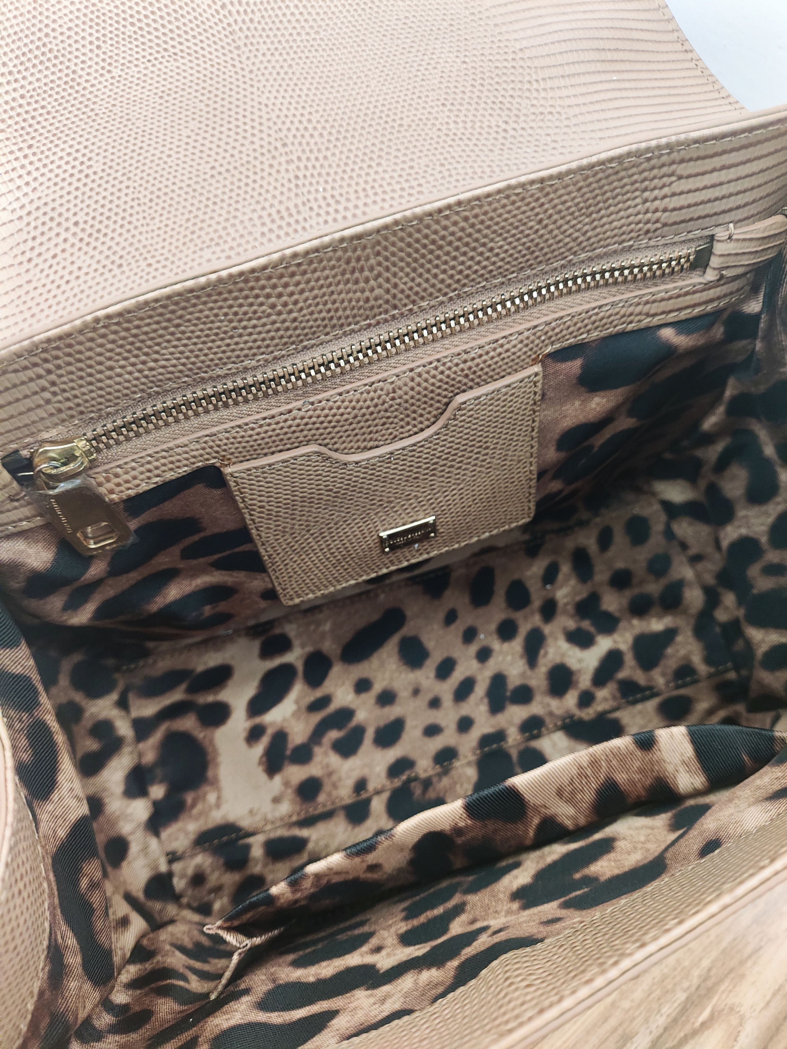 Dolce & Gabbana DG FW15 Lizard Skin Handbag Size ONE SIZE - 7 Thumbnail