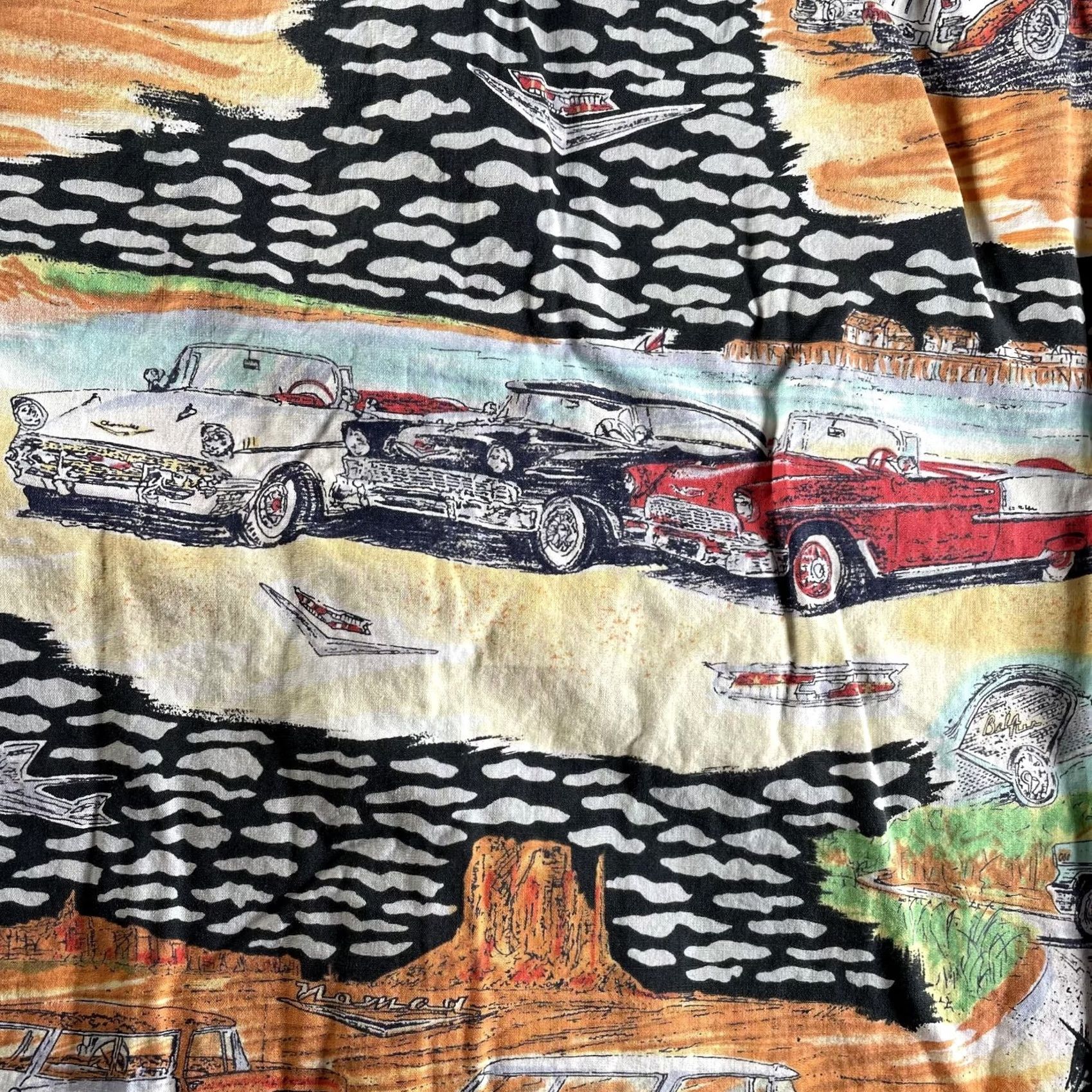 Reyn Spooner Reyn Spooner Shirt Mens Large Multicolor Classic Car Hawaiian Aloha Cotton Size US L / EU 52-54 / 3 - 6 Thumbnail