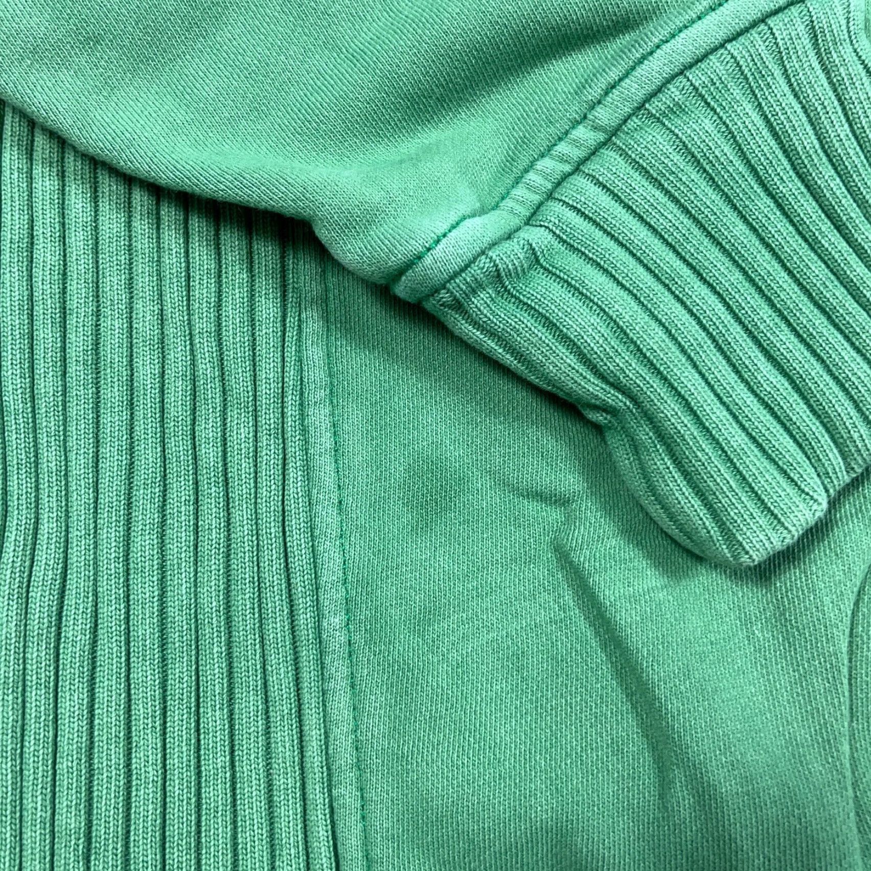 Vintage Aerie Sweatshirt Women Small Green Crewneck Pullover Logo Embroidered Oversized Casual Activewear Size S / US 4 / IT 40 - 4 Thumbnail