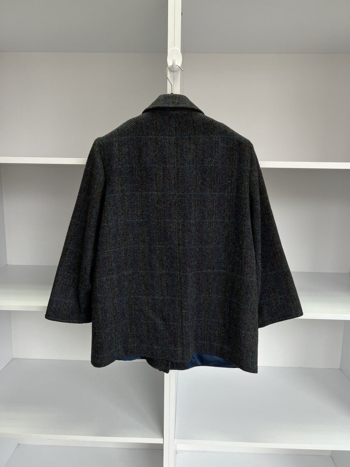 Harris Tweed × Vintage Vintage Harris Tweed Wool Old Money Style Blazer Jacket Size 42R - 12 Thumbnail
