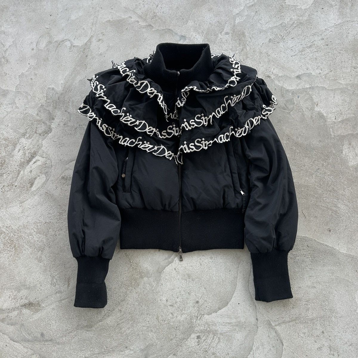 Denis Simachev Vintage Denis Simachev Cropped Puffer Jacket Lush Neck Size L Size L / US 10 / IT 46 - 1 Thumbnail