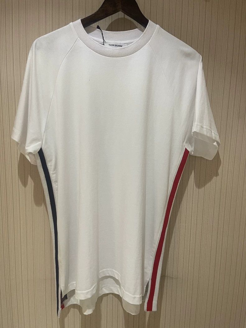 Thom Browne Thom Browne White short sleeves Size US L / EU 52-54 / 3 - 1 Thumbnail