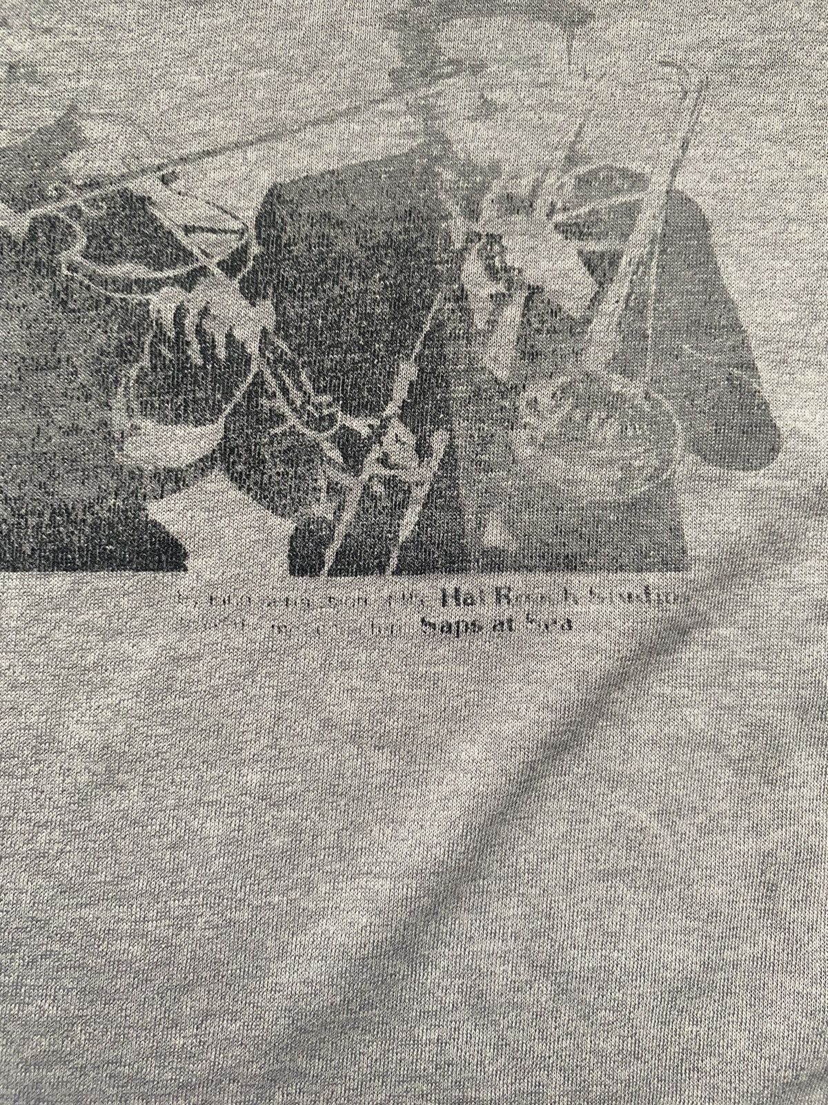 Band Tees Vintage 60-70s Laurel & Hardy Sons Of The Sea Movie T Shirt Size US L / EU 52-54 / 3 - 3 Thumbnail
