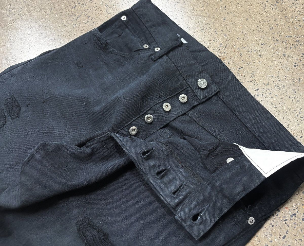 Visvim Visvim 21ss 01.2D17 Social Sculpture Blk Damaged-17 Size US 34 / EU 50 - 7 Thumbnail
