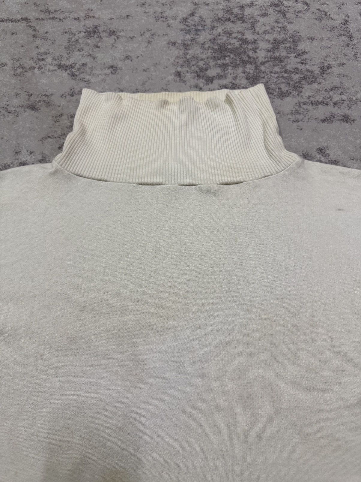Norma Kamali Vintage Norma Kamali Tutrleneck Pullover Ribbed Cuffs Crop Size M / US 6-8 / IT 42-44 - 6 Thumbnail