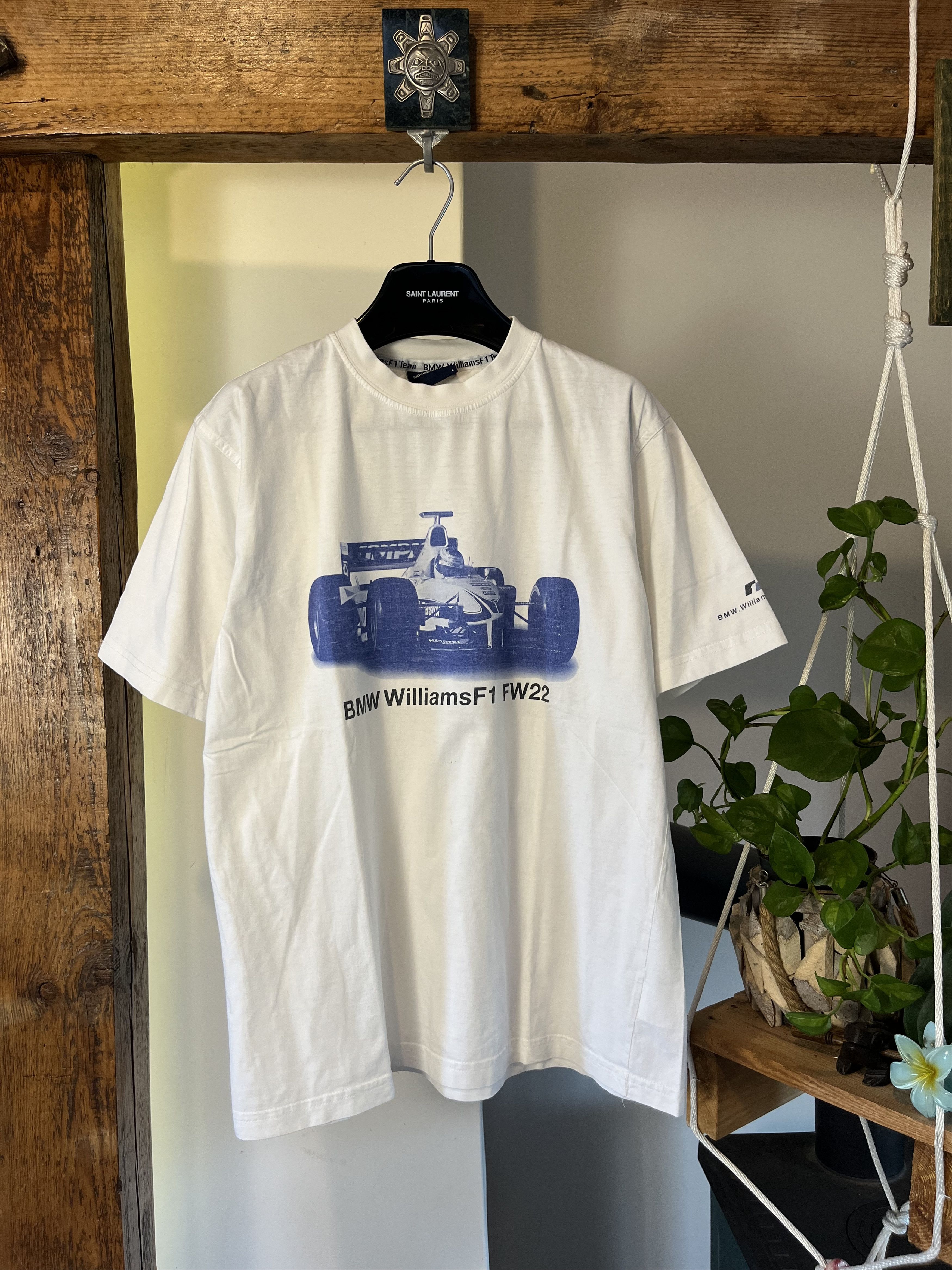 BMW Vintage 2000s BMW Williams F1 FW22 Motor Car Racing Nascar Size US L / EU 52-54 / 3 - 1 Thumbnail