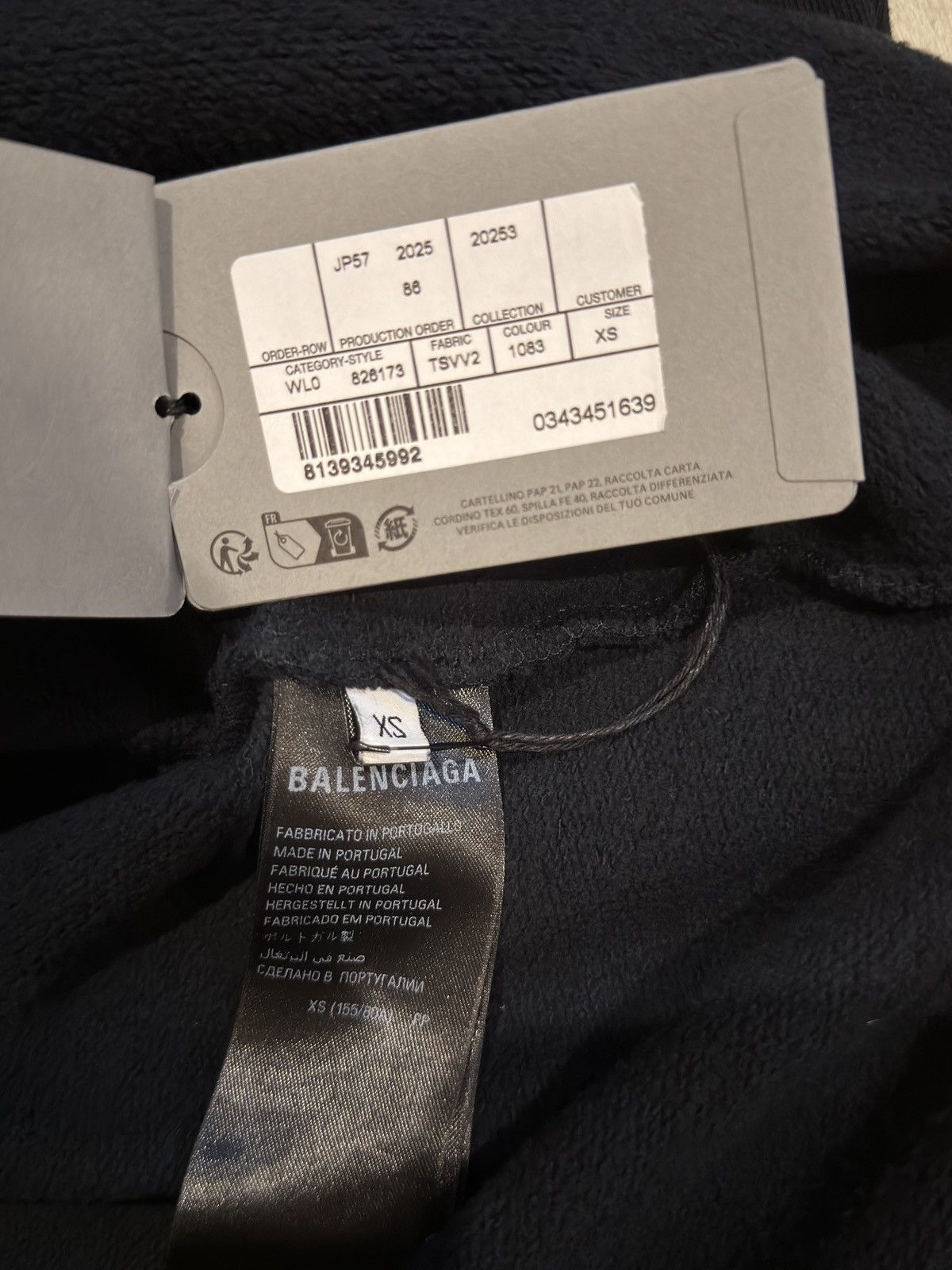 Balenciaga Balenciaga Kim Kardashian Hoodie — Black Size US XS / EU 42 / 0 - 4 Thumbnail