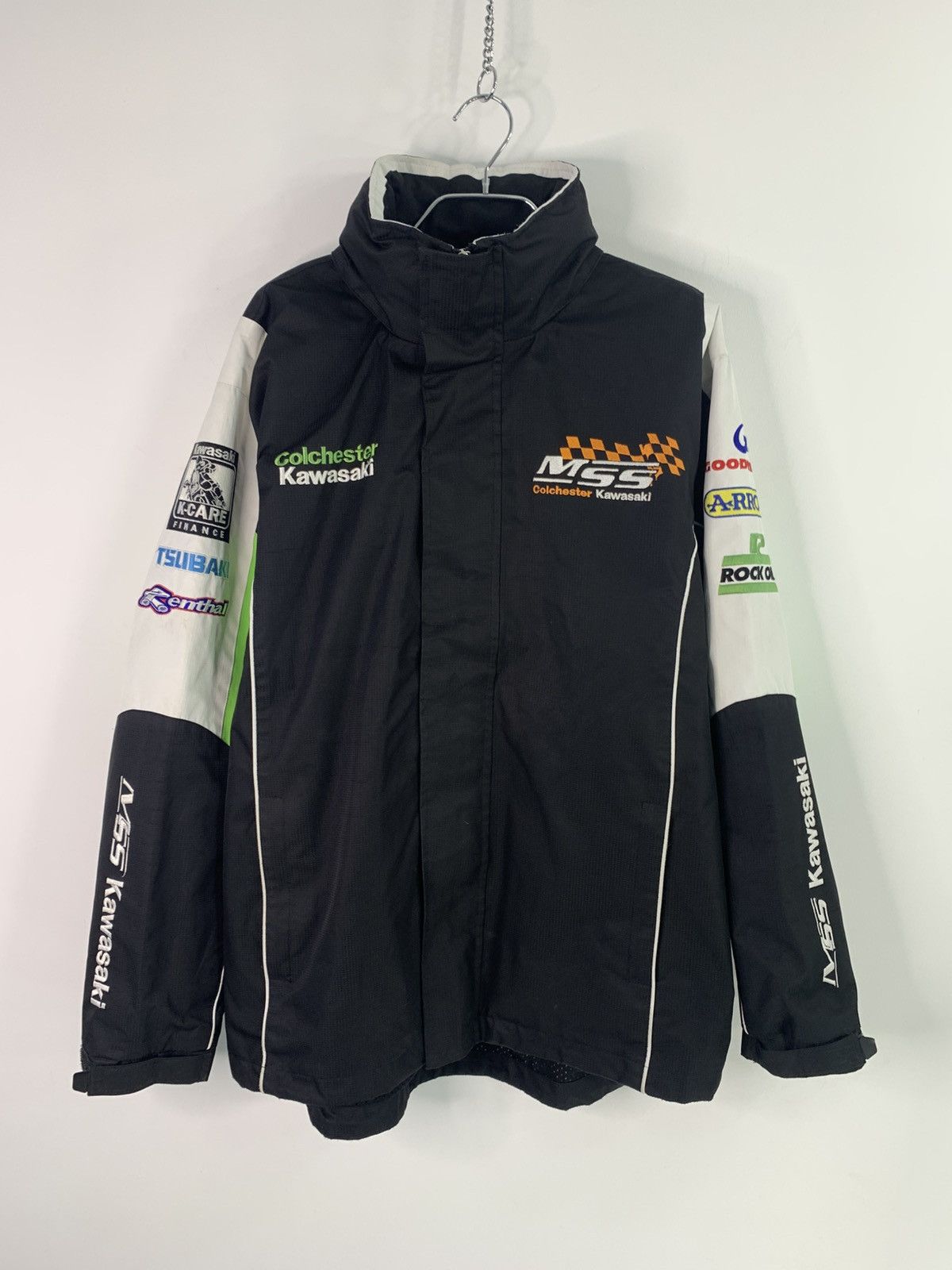 Vintage Kawasaki MSS Colchester Moto Jacket M/L Size Size US M / EU 48-50 / 2 - 4 Thumbnail