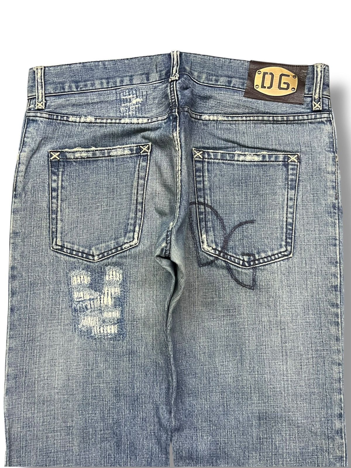 Dolce & Gabbana Vintage Dolce & Gabbana Italian Designer - Distressed Denim Size US 35 - 5 Thumbnail