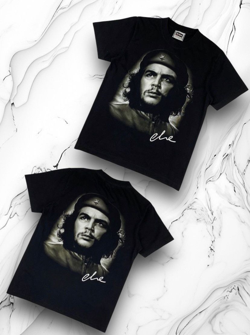 Vintage Mens Vintage Che Guevara T Shirt Size M Size US M / EU 48-50 / 2 - 1 Thumbnail