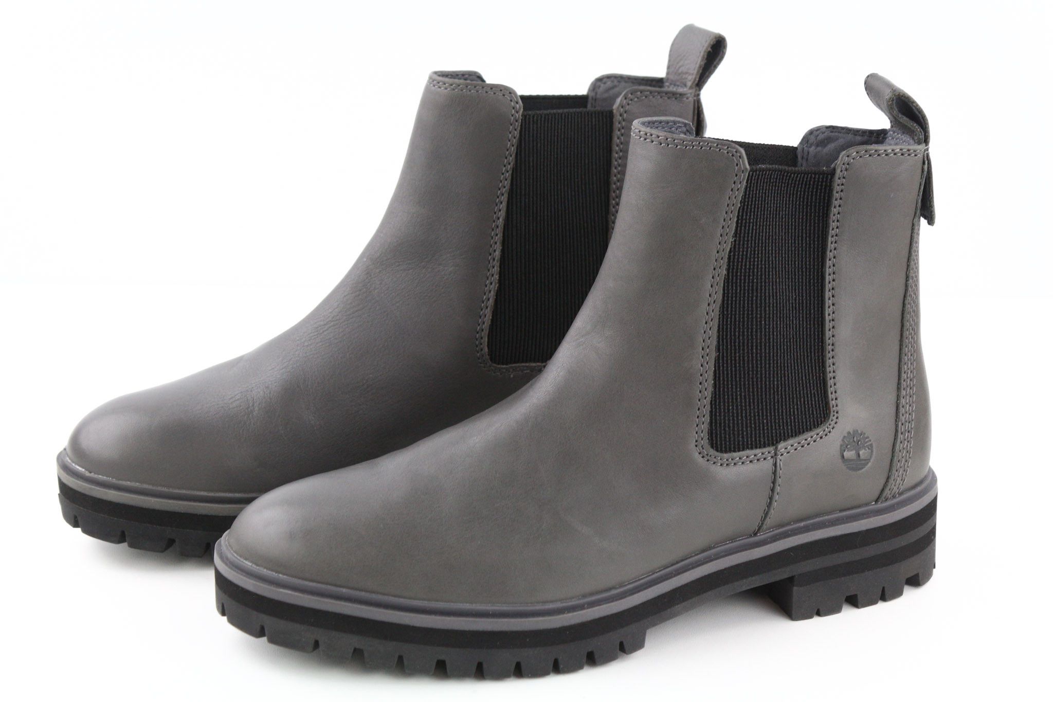 Timberland A2DY3 UK7 Leather Almond Grey Rubber 79863 Size US 9 / IT 39 - 2 Thumbnail