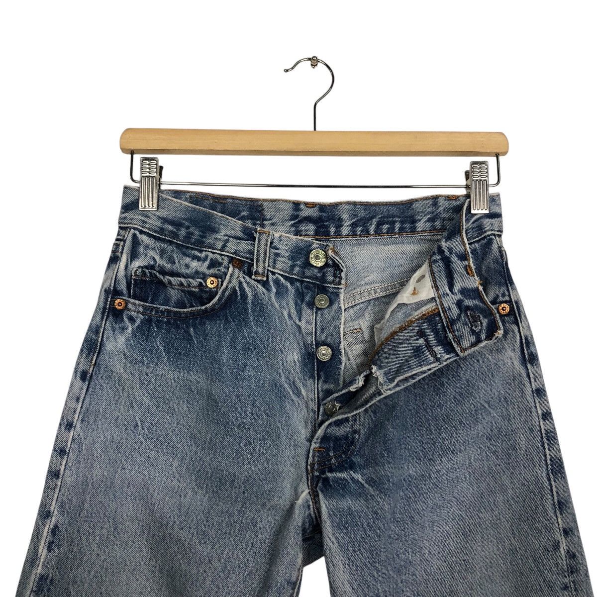 Levi's 📌Vintage Denim Jeans Levi's 653 Button Made in Usa Size 28" / US 6 / IT 42 - 19 Thumbnail