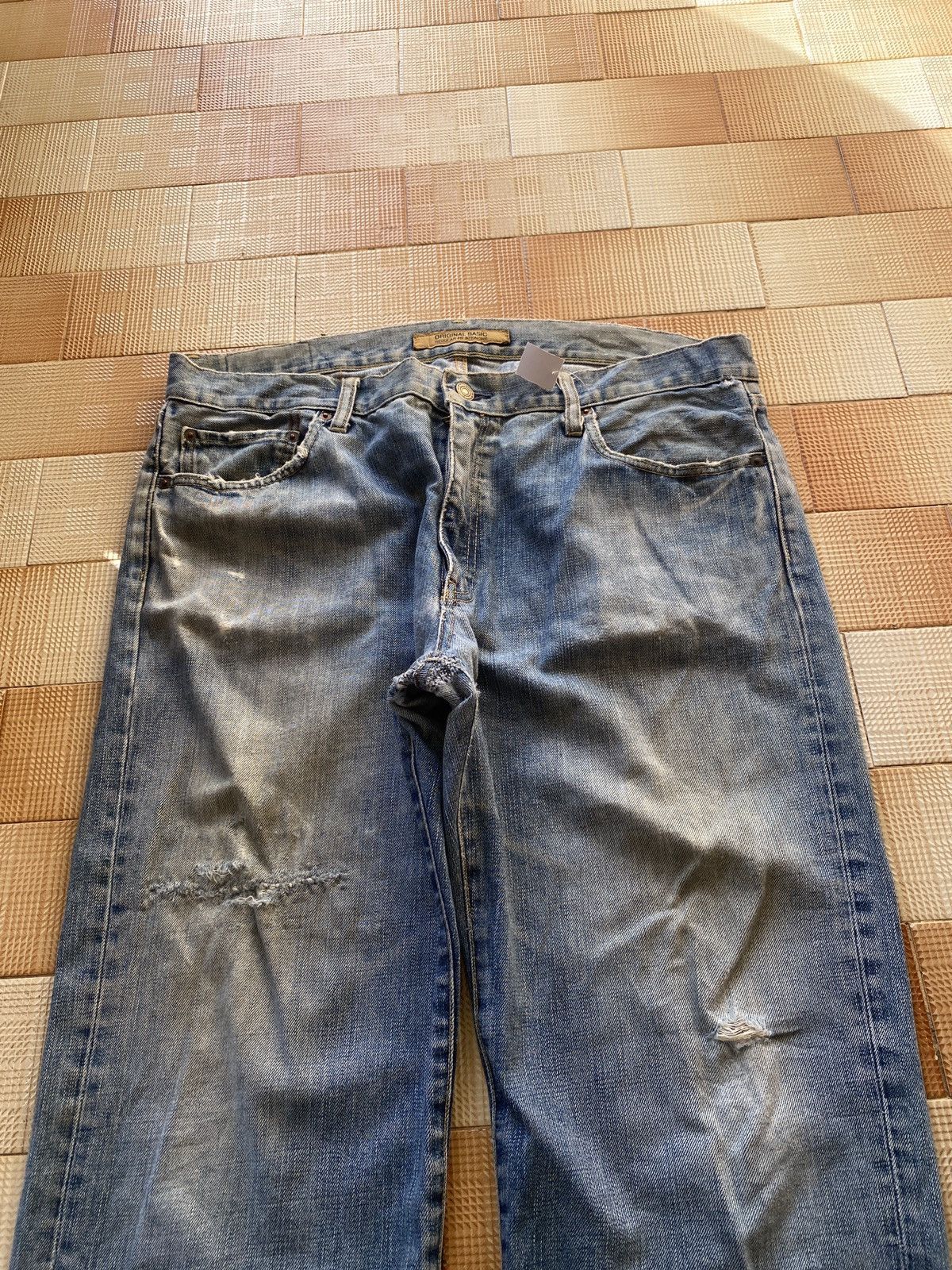 If Six Was Nine × Jun Takahashi × Uniqlo Vintage uniqlo jun takahashi s-o2 denim Size US 38 / EU 54 - 16 Thumbnail