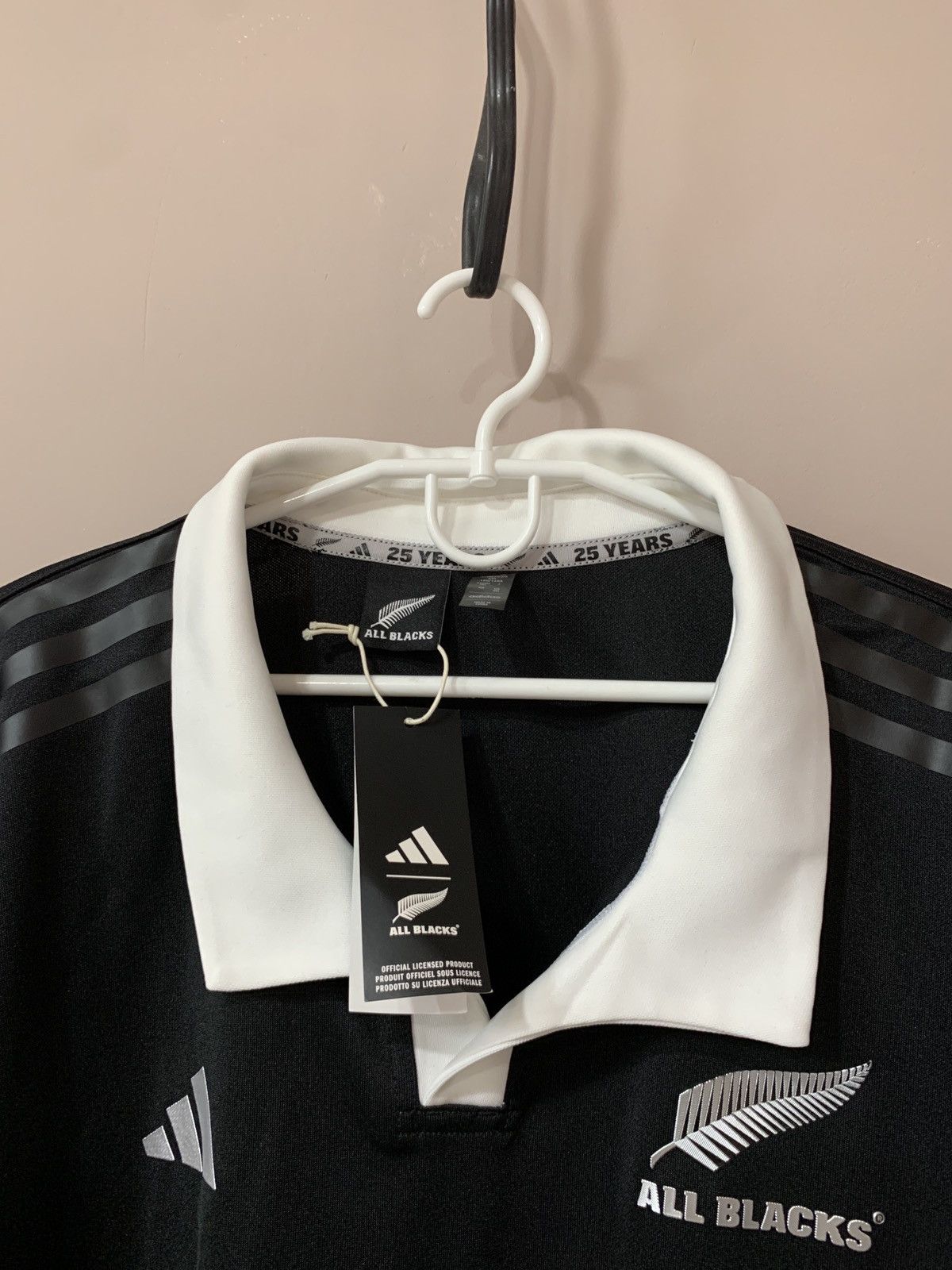 Adidas All Blacks New Zealand 2023 World Cup Rugby Union Shirt 3XL Size US XXL / EU 58 / 5 - 5 Thumbnail