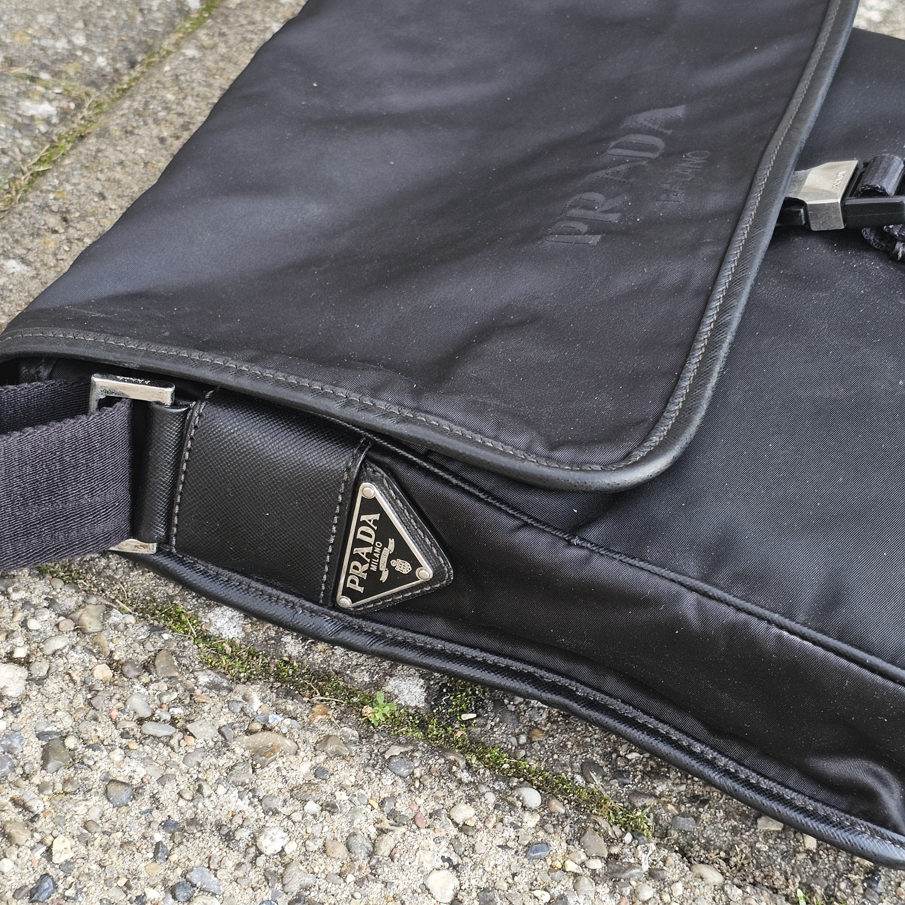 Prada Rare prada nylon messenger Size ONE SIZE - 2 Thumbnail