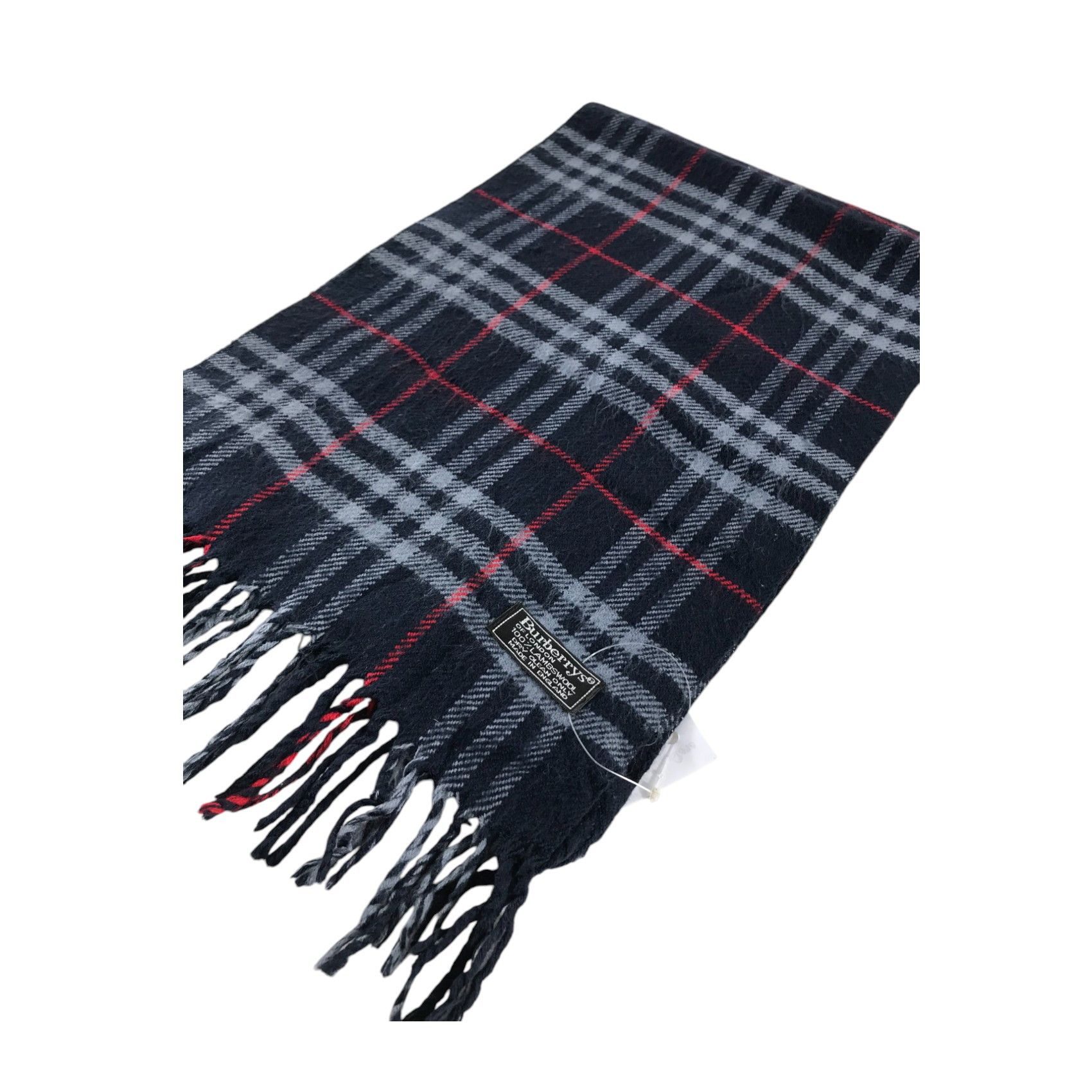 Burberry × Vintage Burberry Scarf / Muffler / Neckwear - WW2994 Size ONE SIZE - 3 Thumbnail