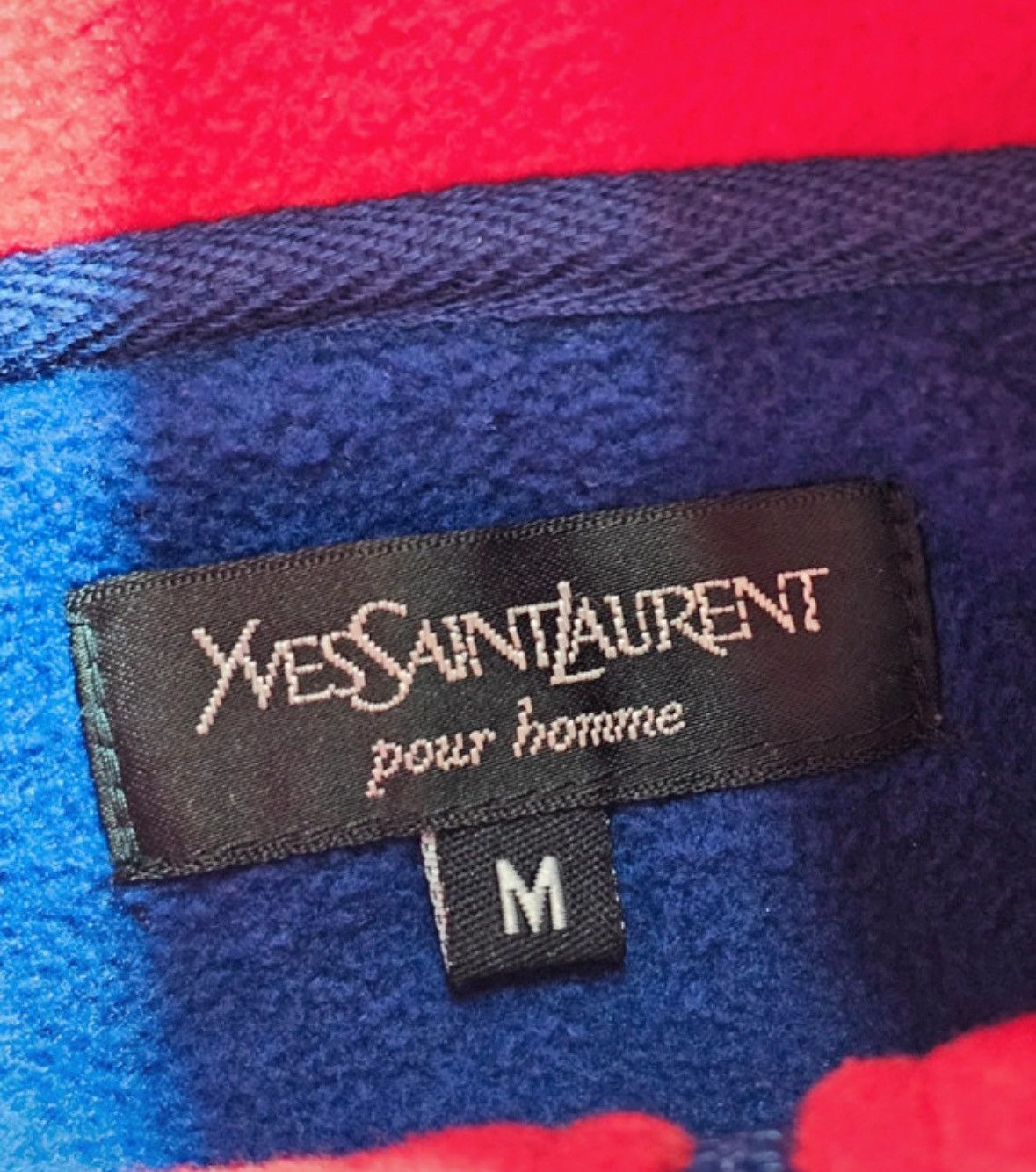 Yves Saint Laurent Vintage Yves Saint Laurent fleece equipe zip rare Size US M / EU 48-50 / 2 - 5 Thumbnail