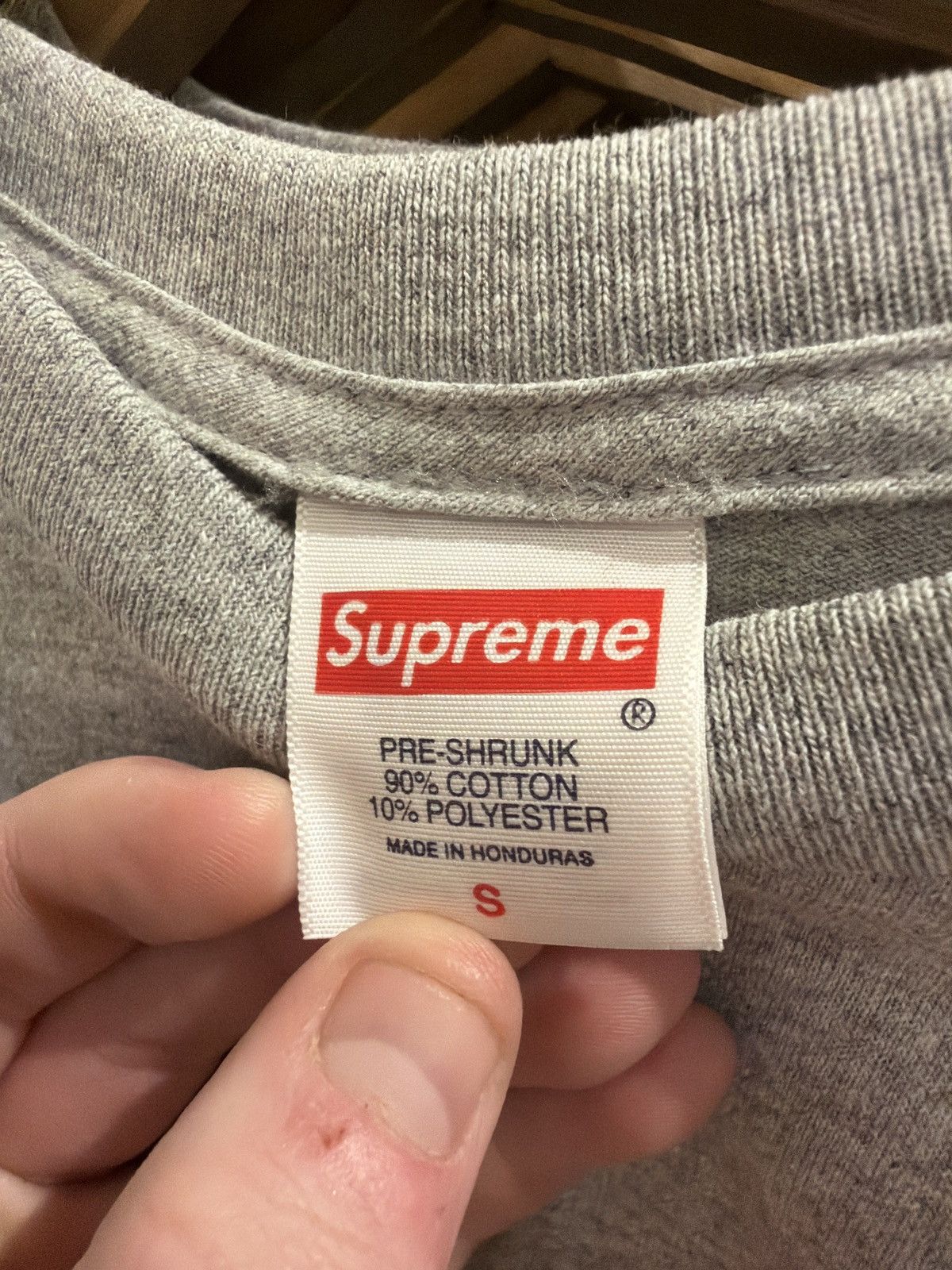 Supreme Supreme Split Logo T-Shirt Size US S / EU 44-46 / 1 - 3 Thumbnail
