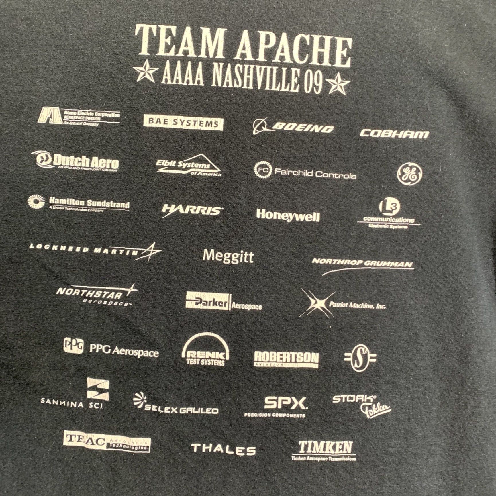 Gildan Gildan Apache Helicopter T-Shirt Adult Medium Black Graphic Aviation Mens Size US M / EU 48-50 / 2 - 4 Thumbnail